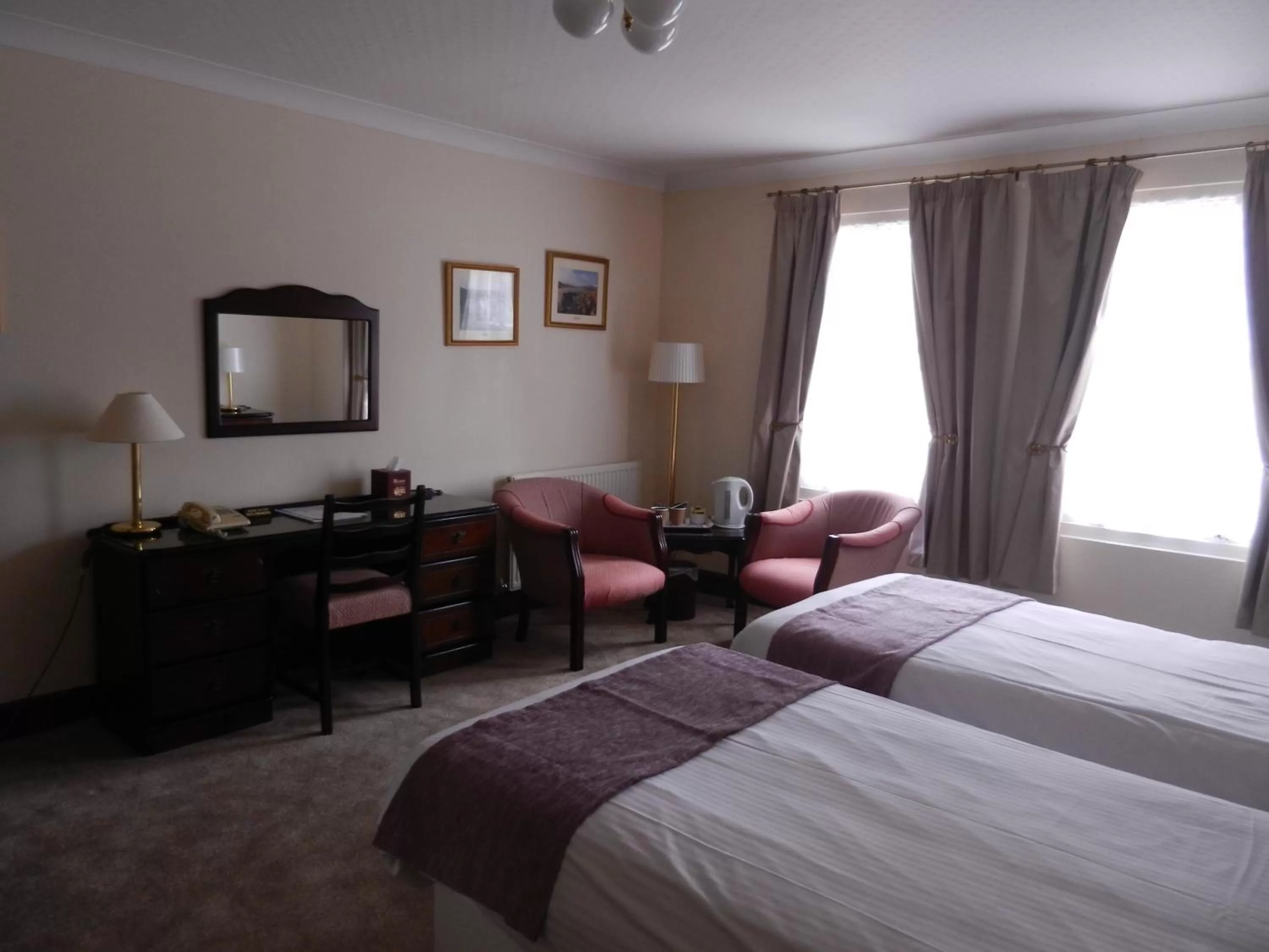 Bed in Morangie Hotel Tain