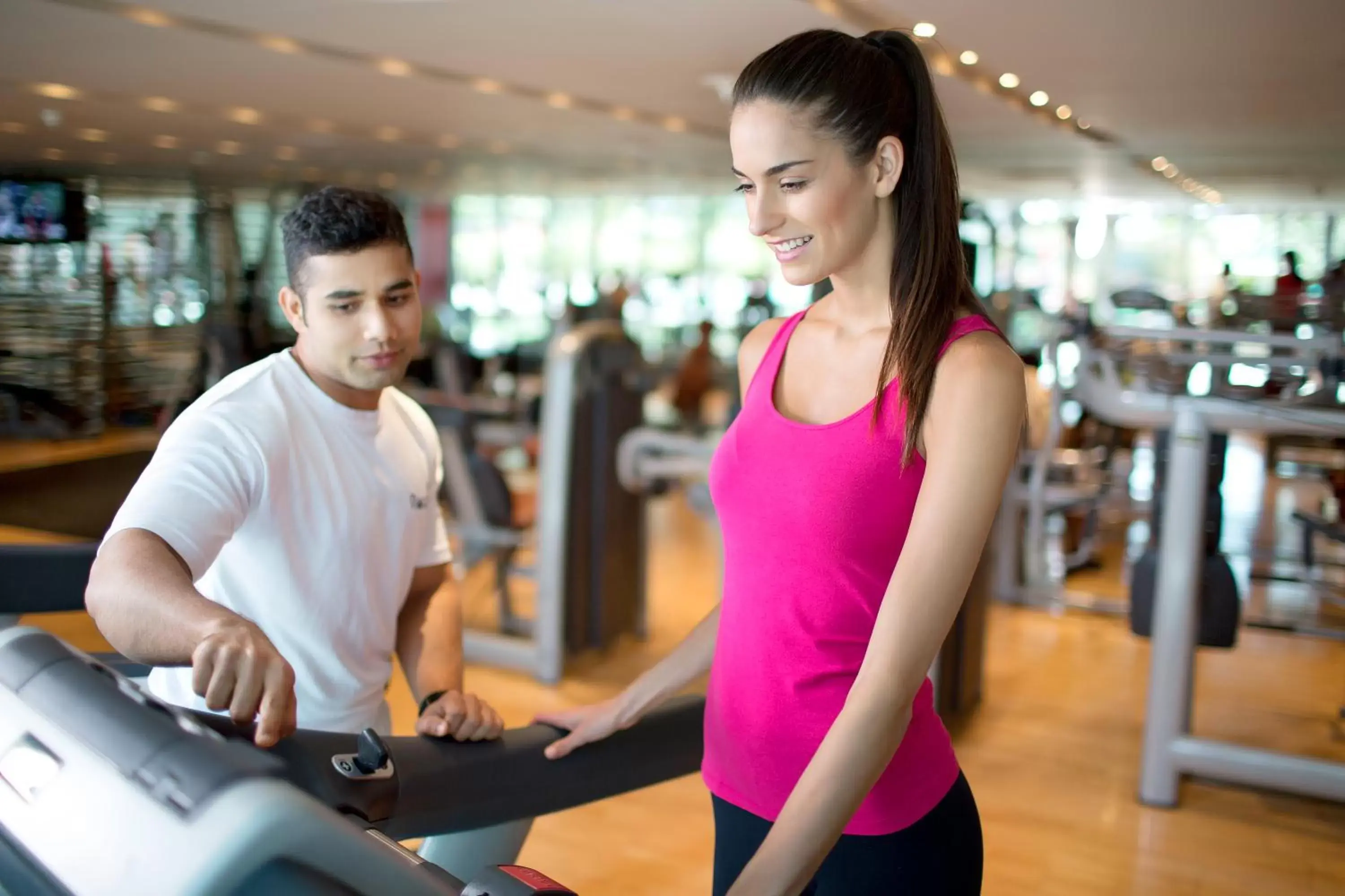 Fitness centre/facilities in Park Rotana Abu Dhabi