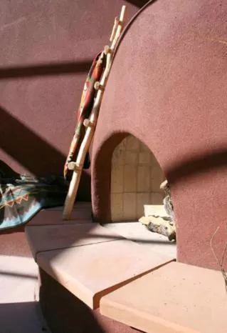 Decorative detail in Ohkay Hotel Casino