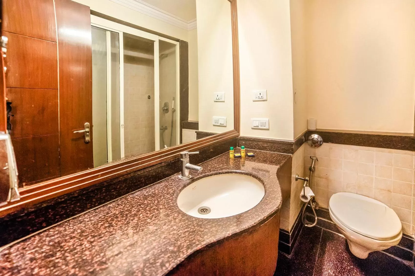 Bathroom in FabHotel BMK Grand