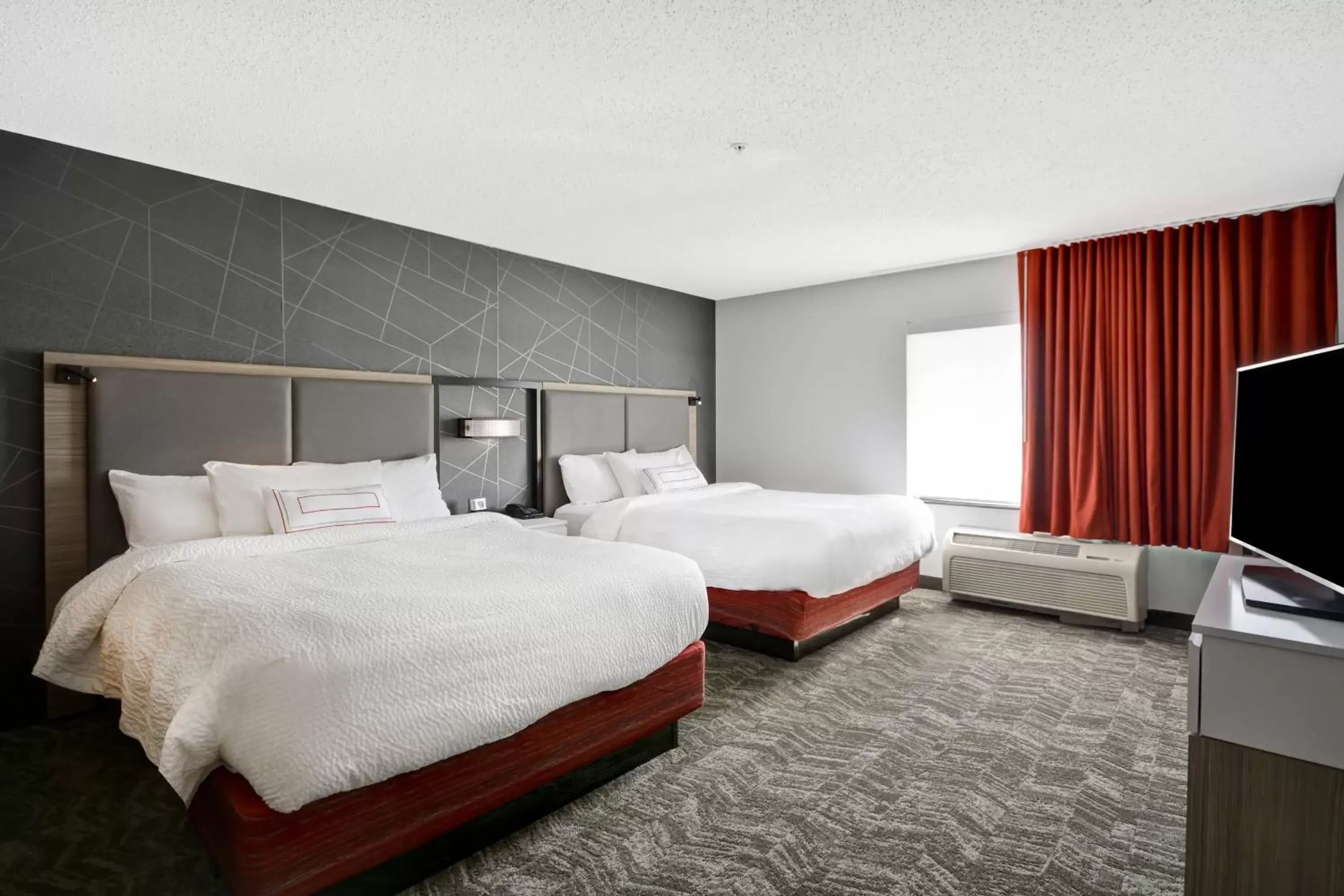 Bedroom, Bed in SpringHill Suites by Marriott Indianapolis Airport/Plainfield