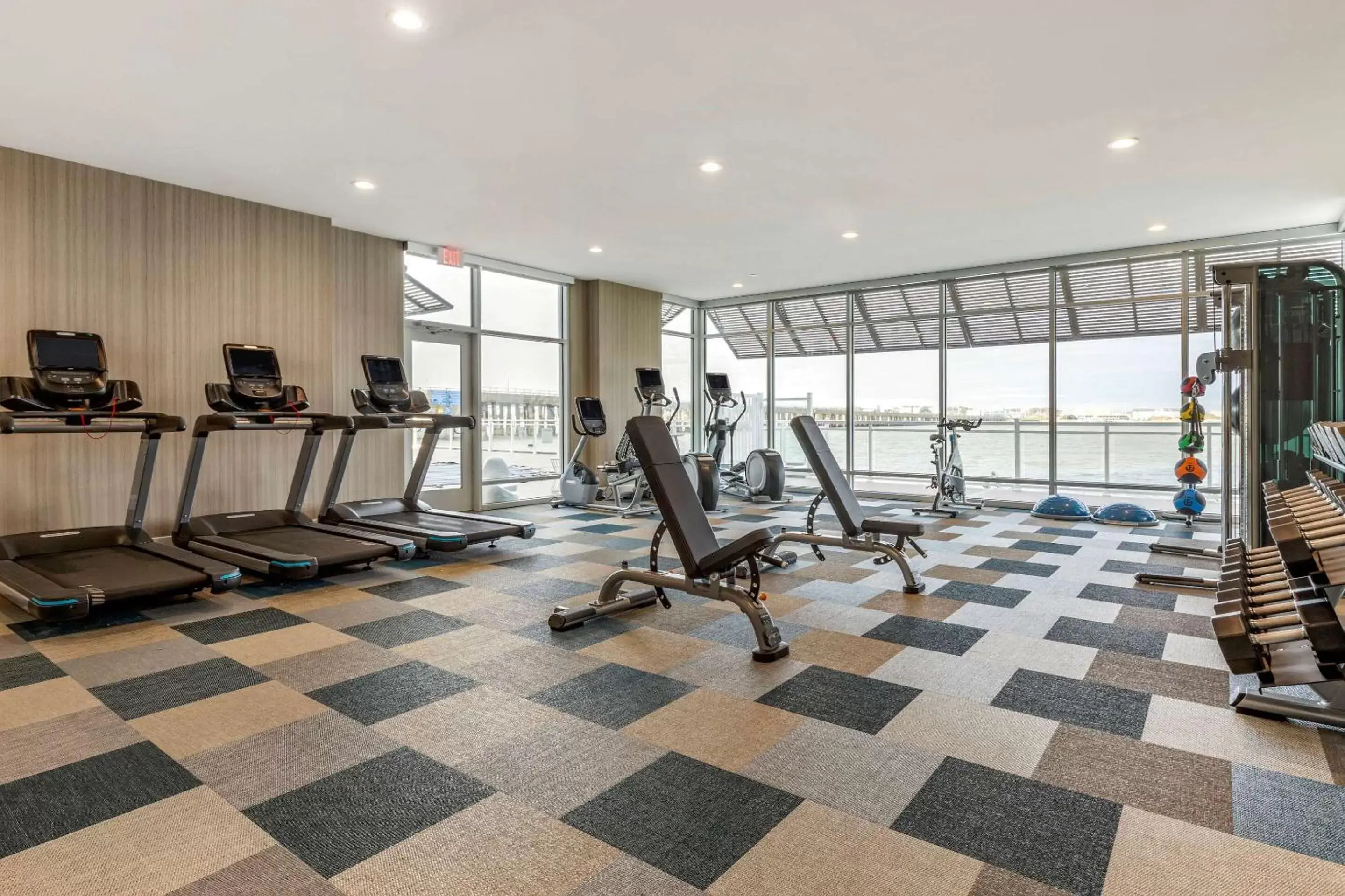 Fitness centre/facilities, Fitness Center/Facilities in Cambria Hotel Ocean City - Bayfront