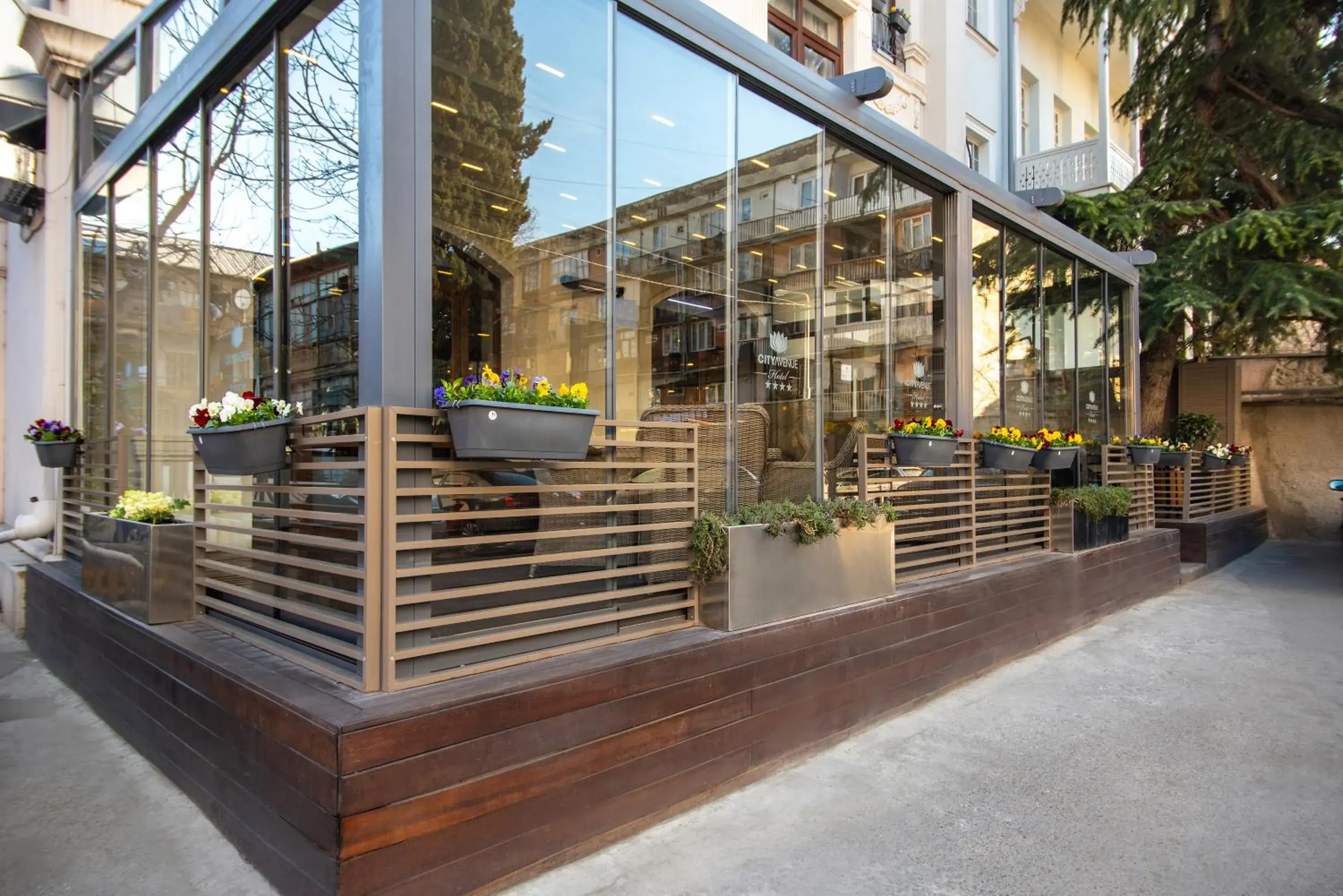 Property building in City Avenue Hotel Property building in City Avenue Hotel