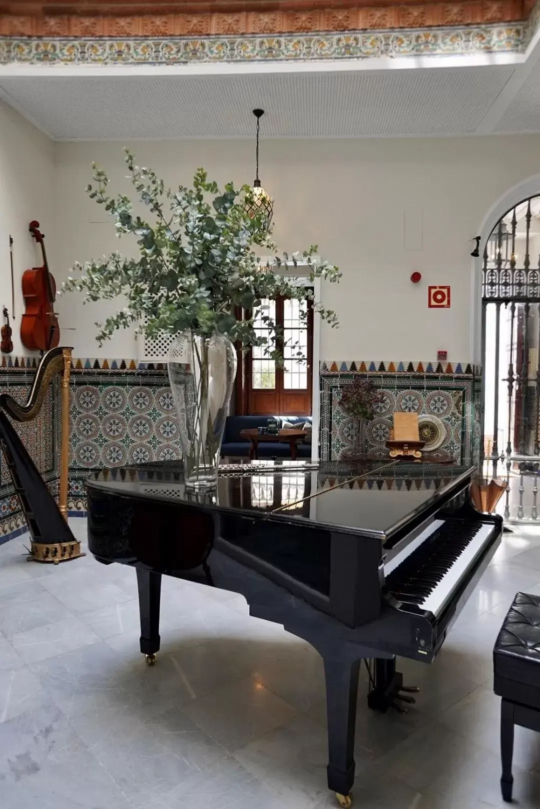 Patio in Hotel Amadeus Sevilla