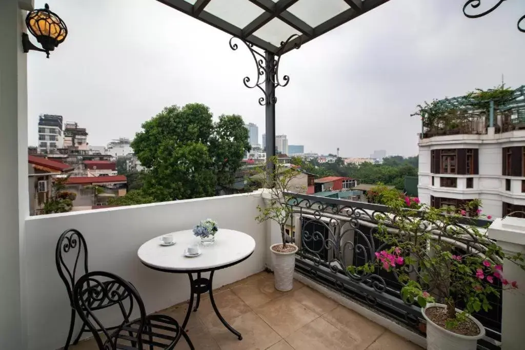 Balcony/Terrace in Mai Charming Hotel and Spa