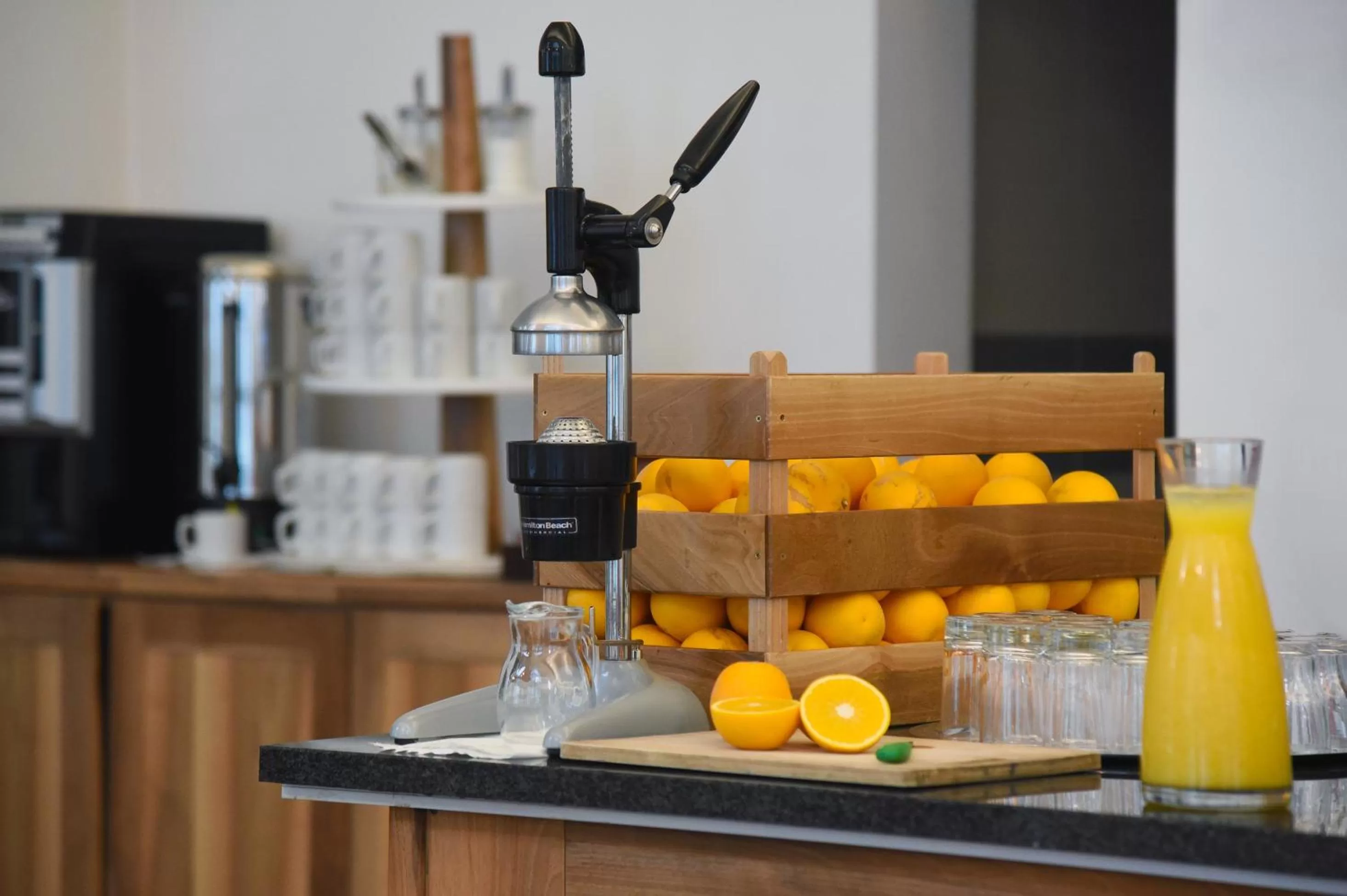 Buffet breakfast in Hotel Mocca