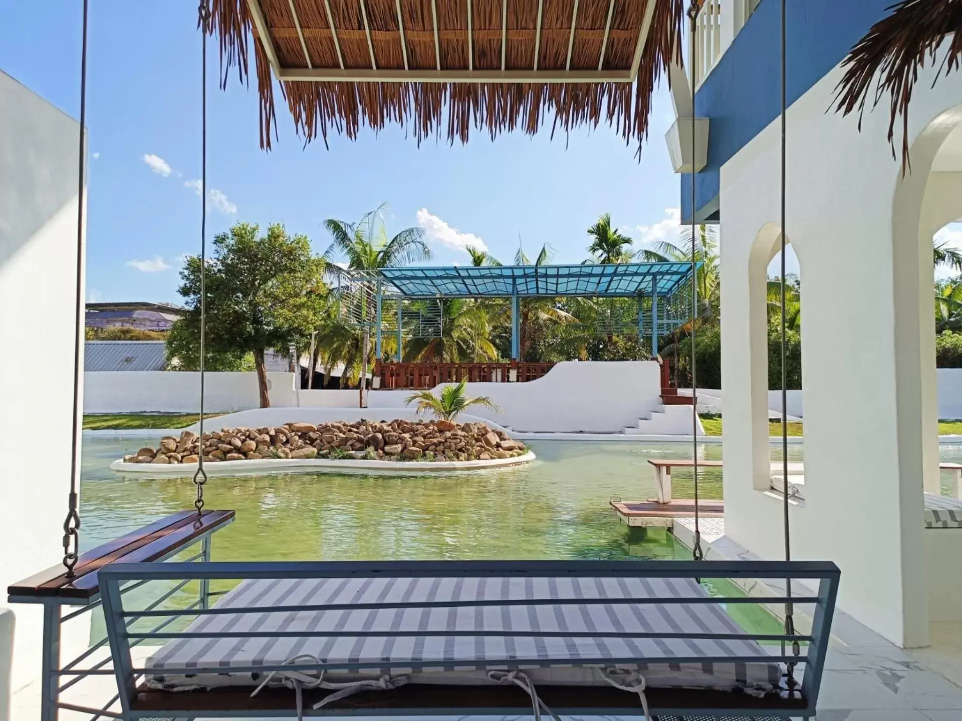 Seating area in The Oia Pai Resort