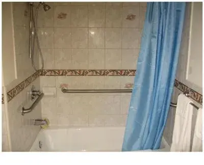 Bathroom in Tower Motel Long Beach Bathroom in Tower Motel Long Beach