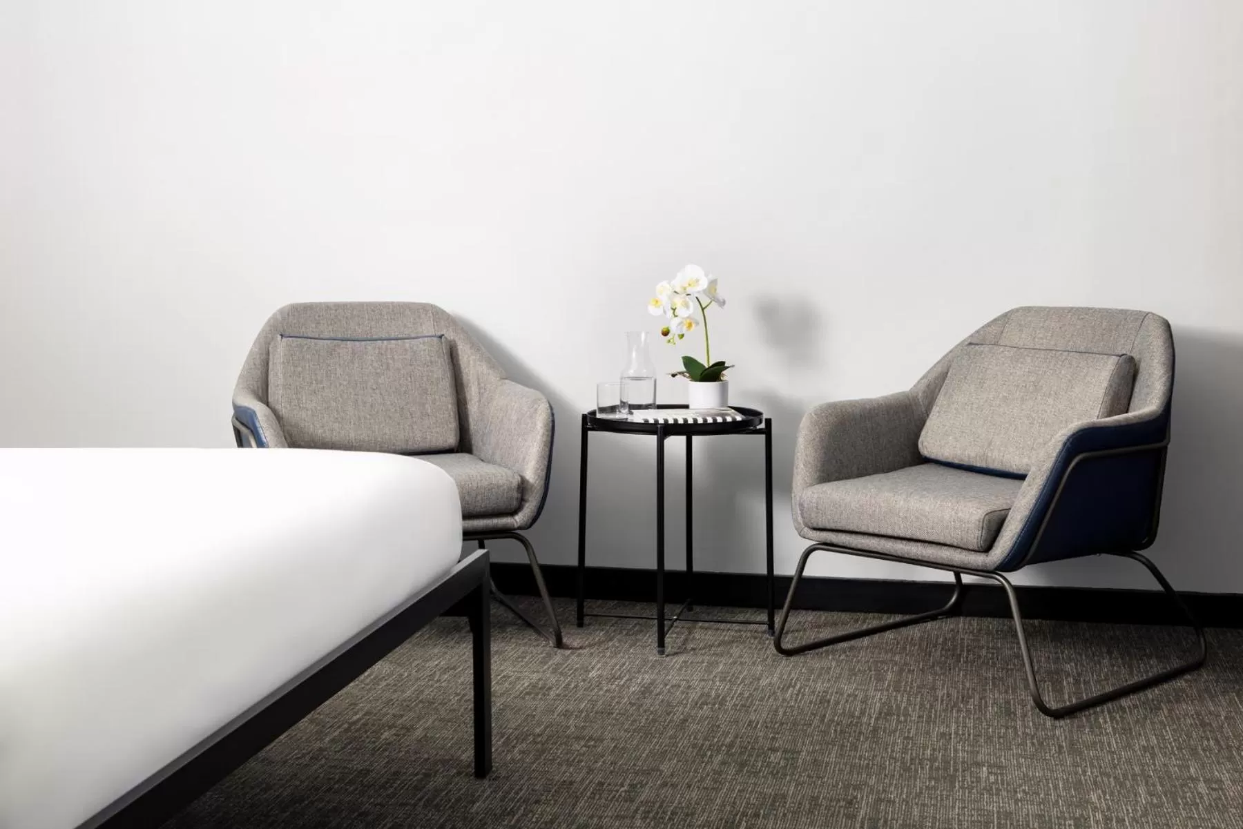 Seating area in OYO Times Square