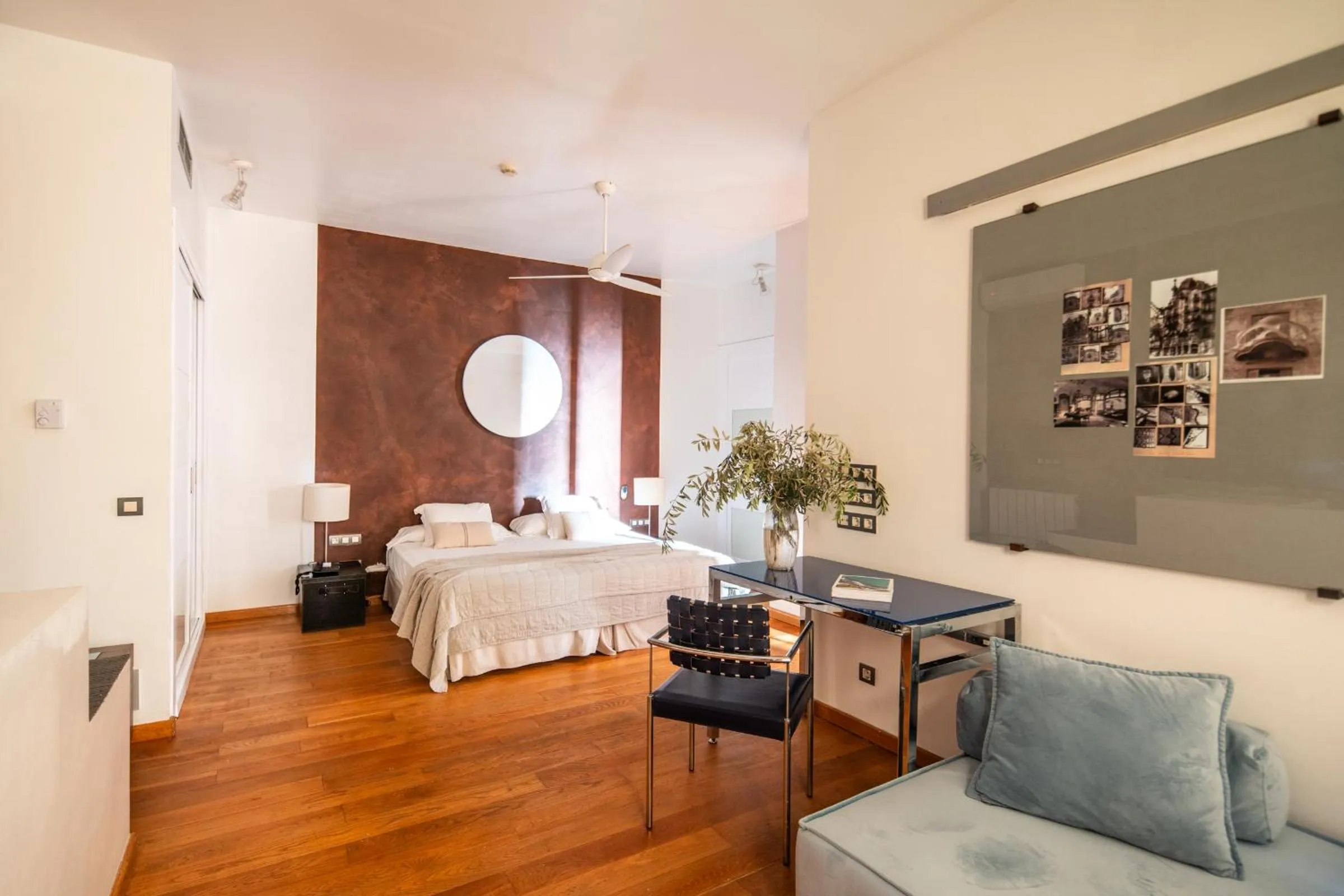 Bedroom, Bed in Hotel Boutique Mas Passamaner