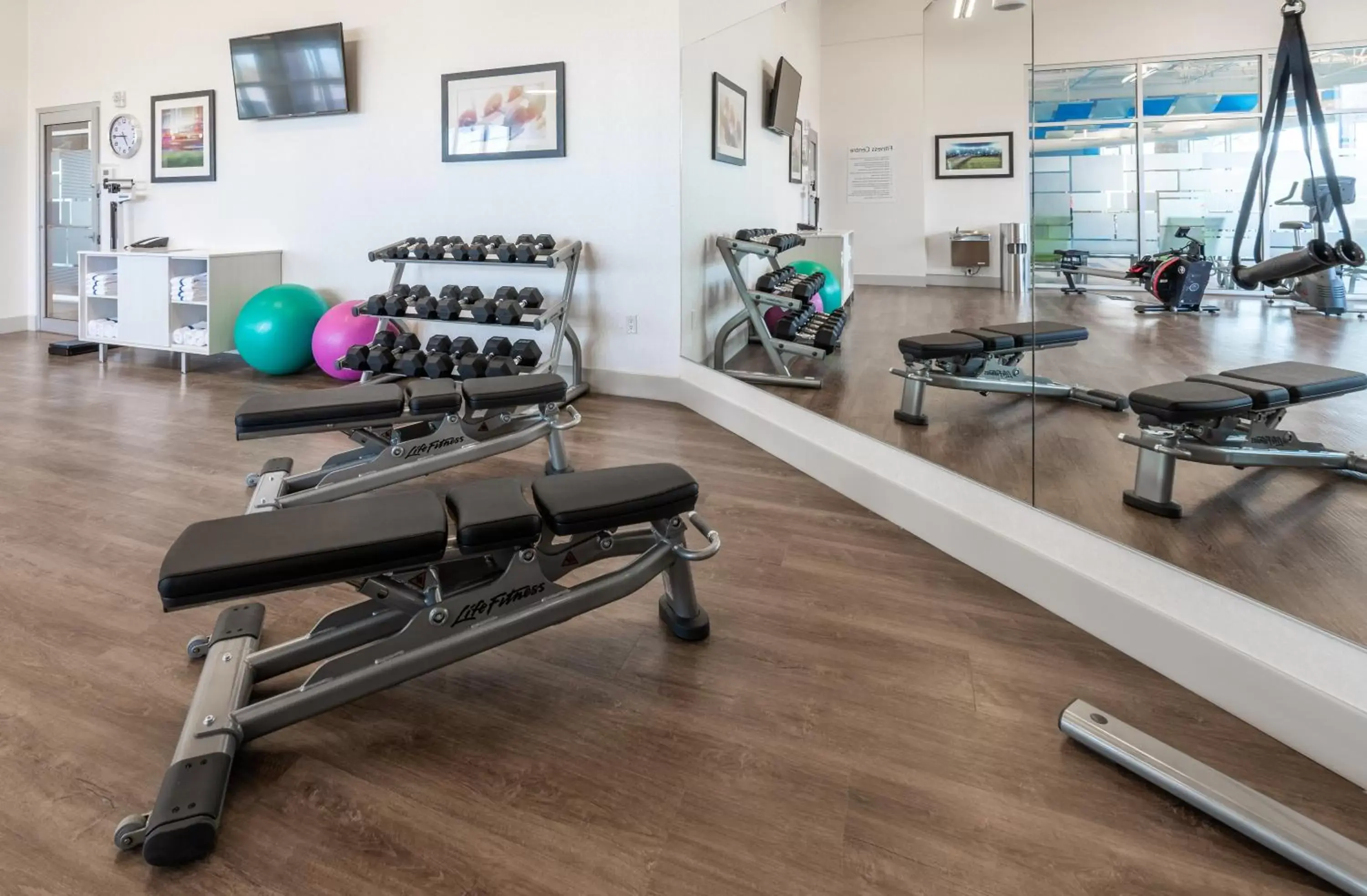 Fitness centre/facilities, Fitness Center/Facilities in Staybridge Suites - Saskatoon - University, an IHG Hotel