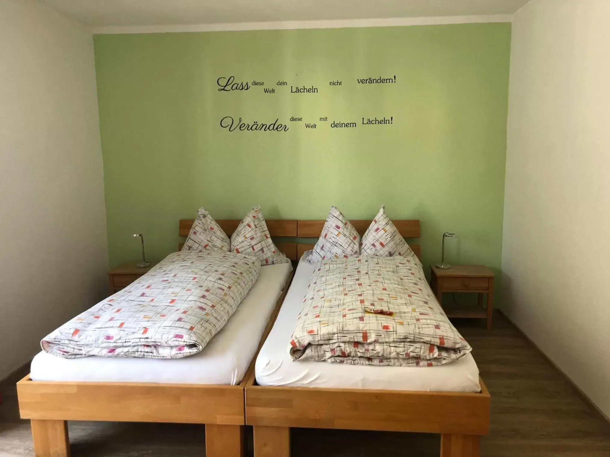 Bed in Hotel Alpha Thun