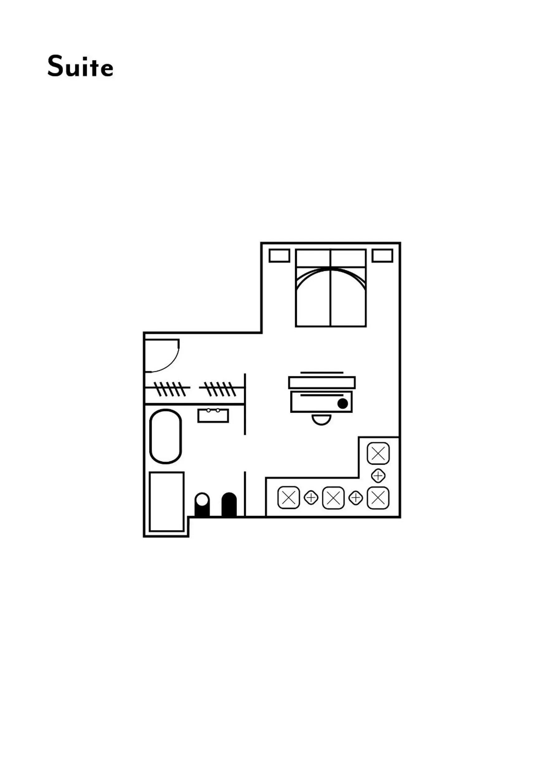 Floor Plan in Sardegna Hotel - Suites & Restaurant