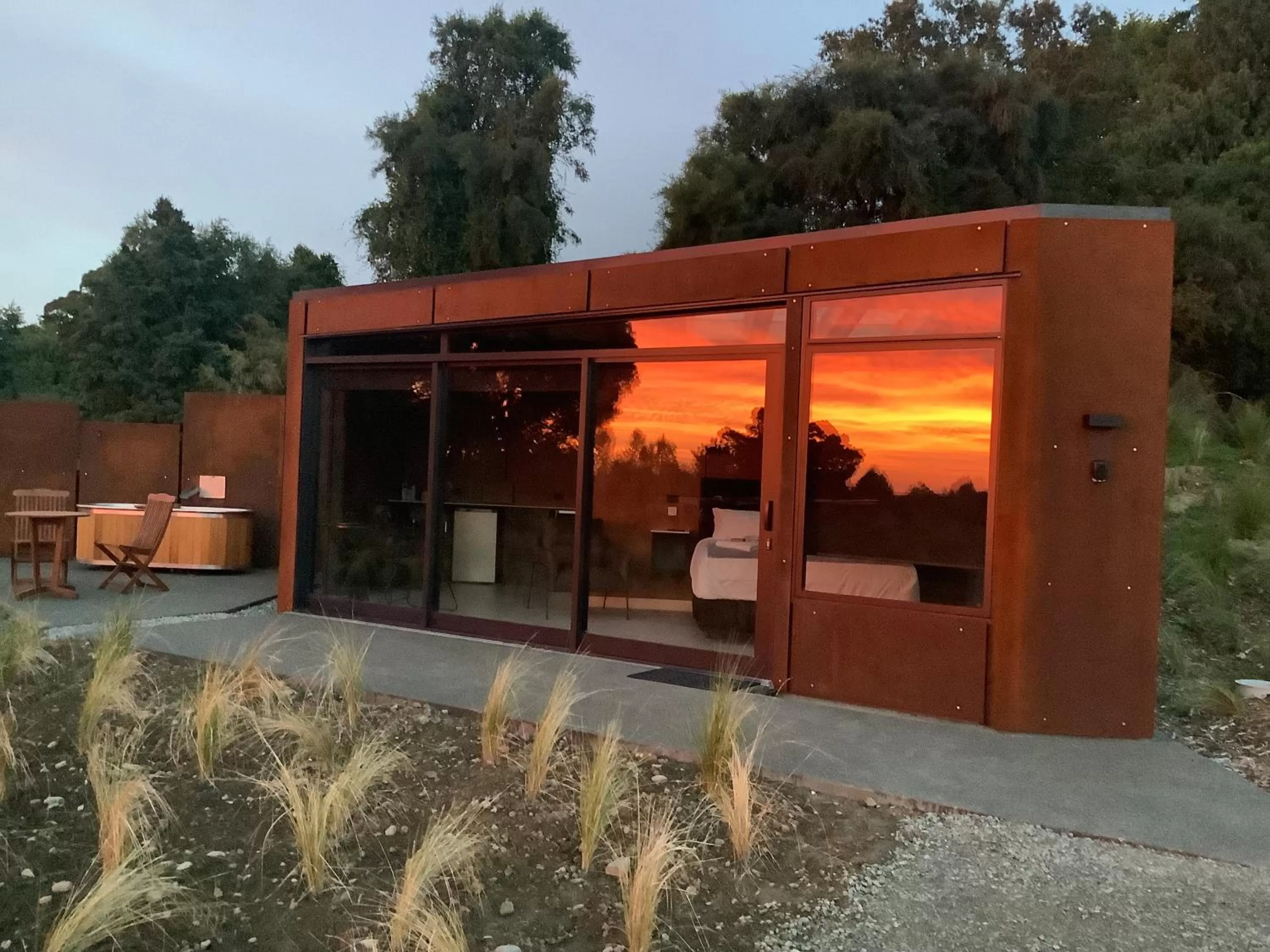 Patio in Ngā Whare Mānatu