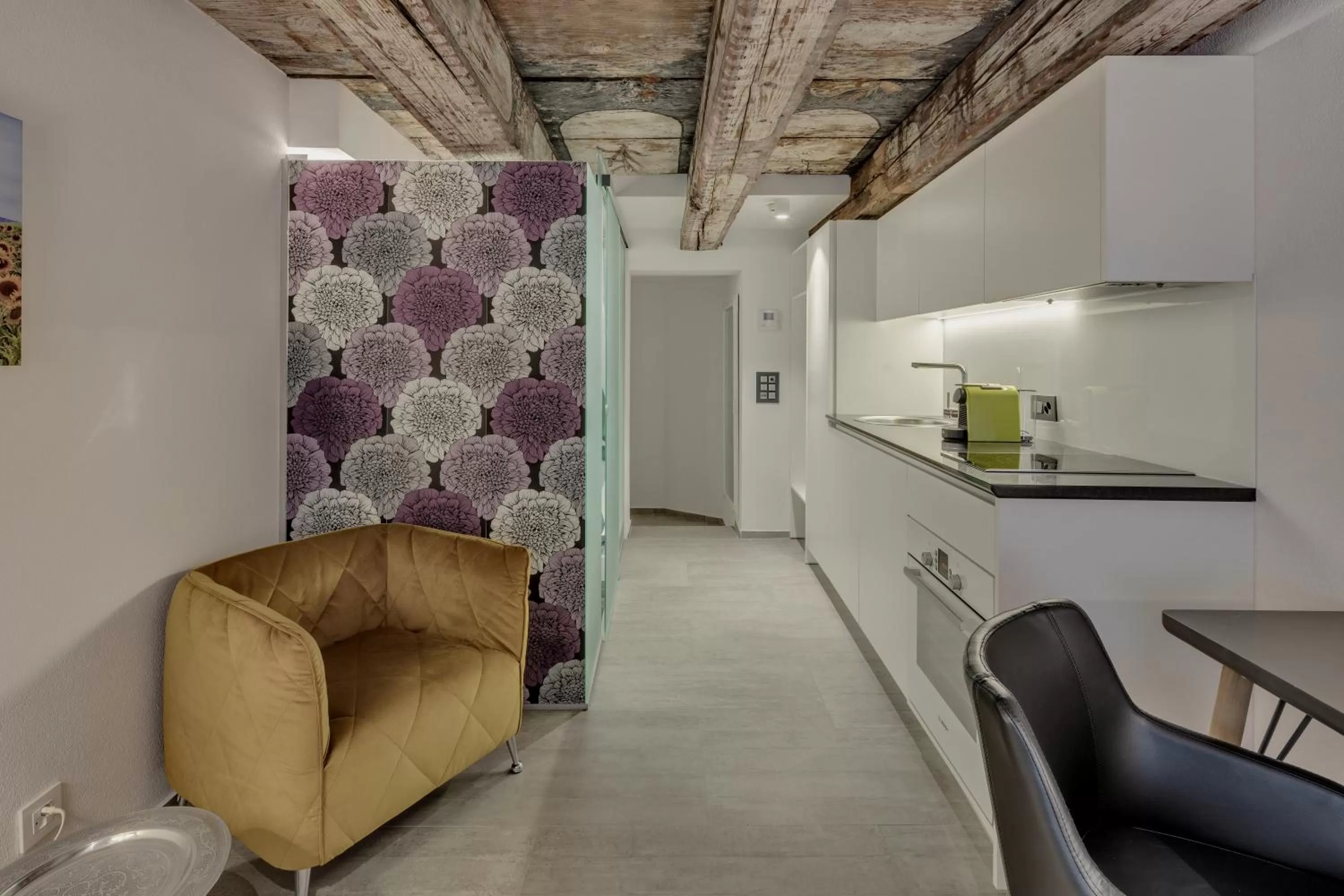 Kitchen or kitchenette in smartroom The Residence la Cittadella Baden