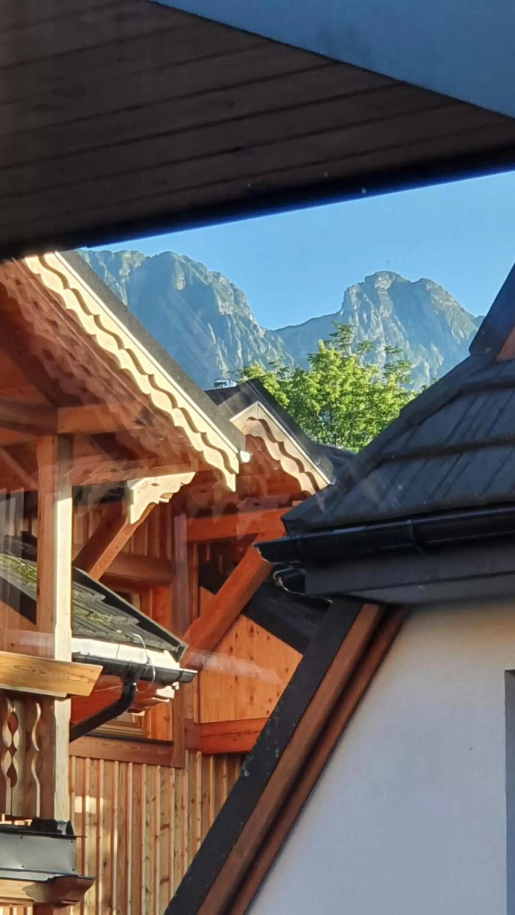 Mountain view in Aparthotel Giewont