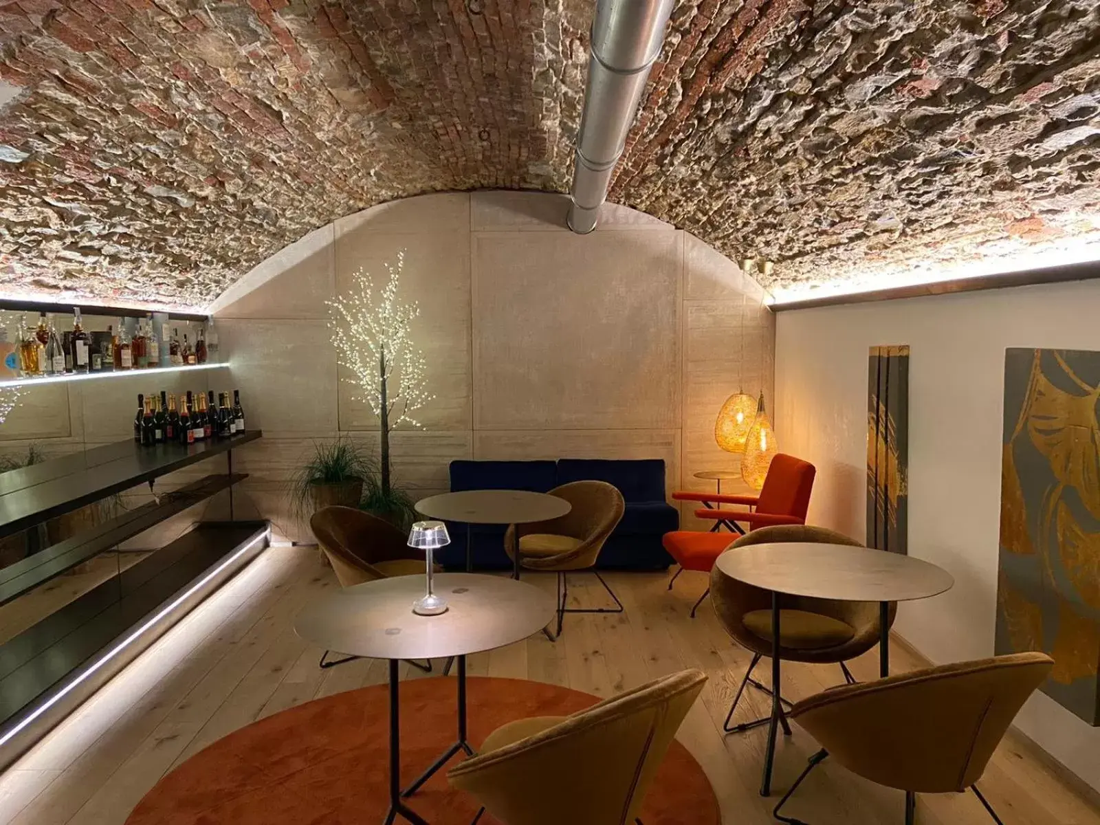 Lounge or bar in Le Funi Hotel