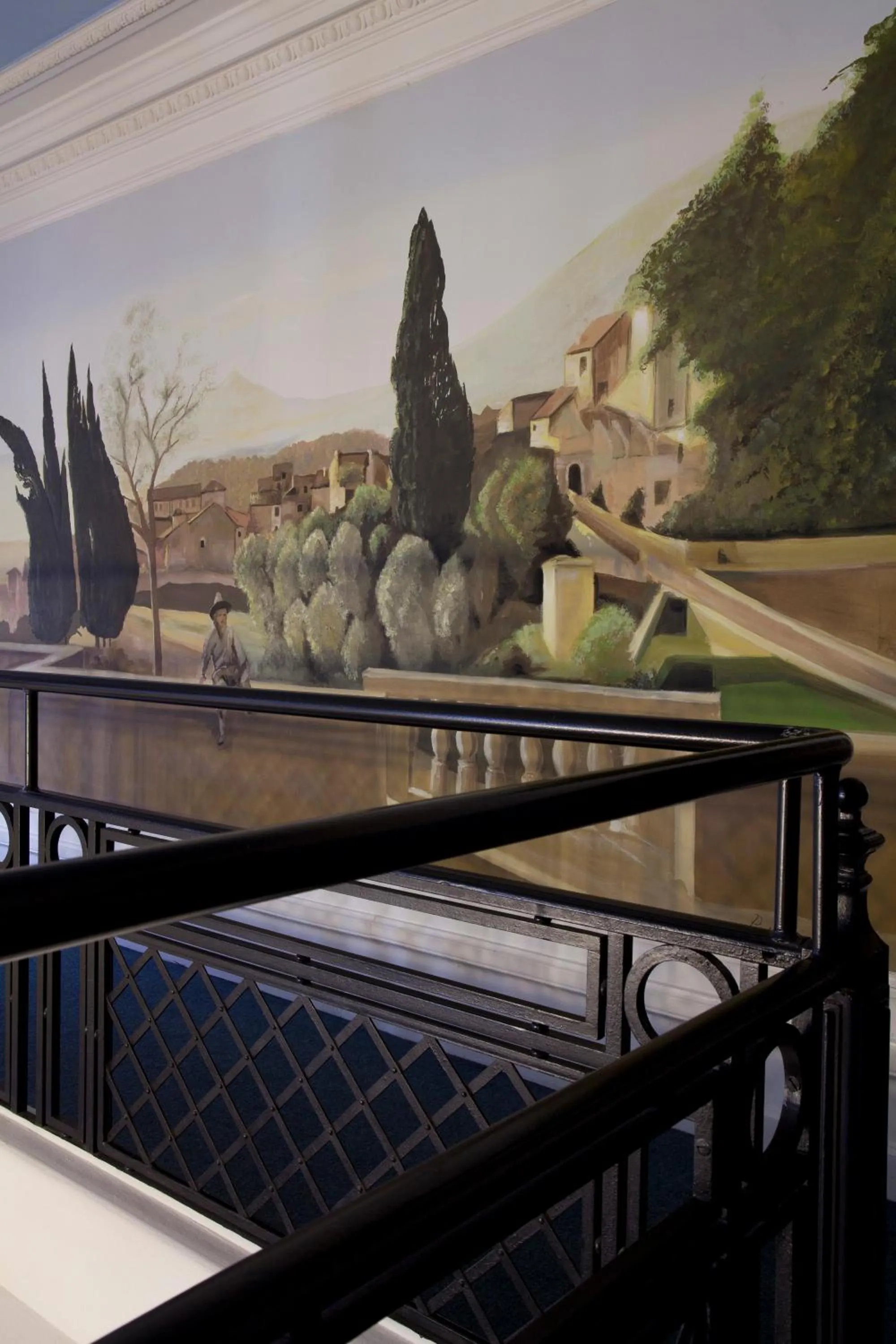 Lobby or reception in Logis Le Midland