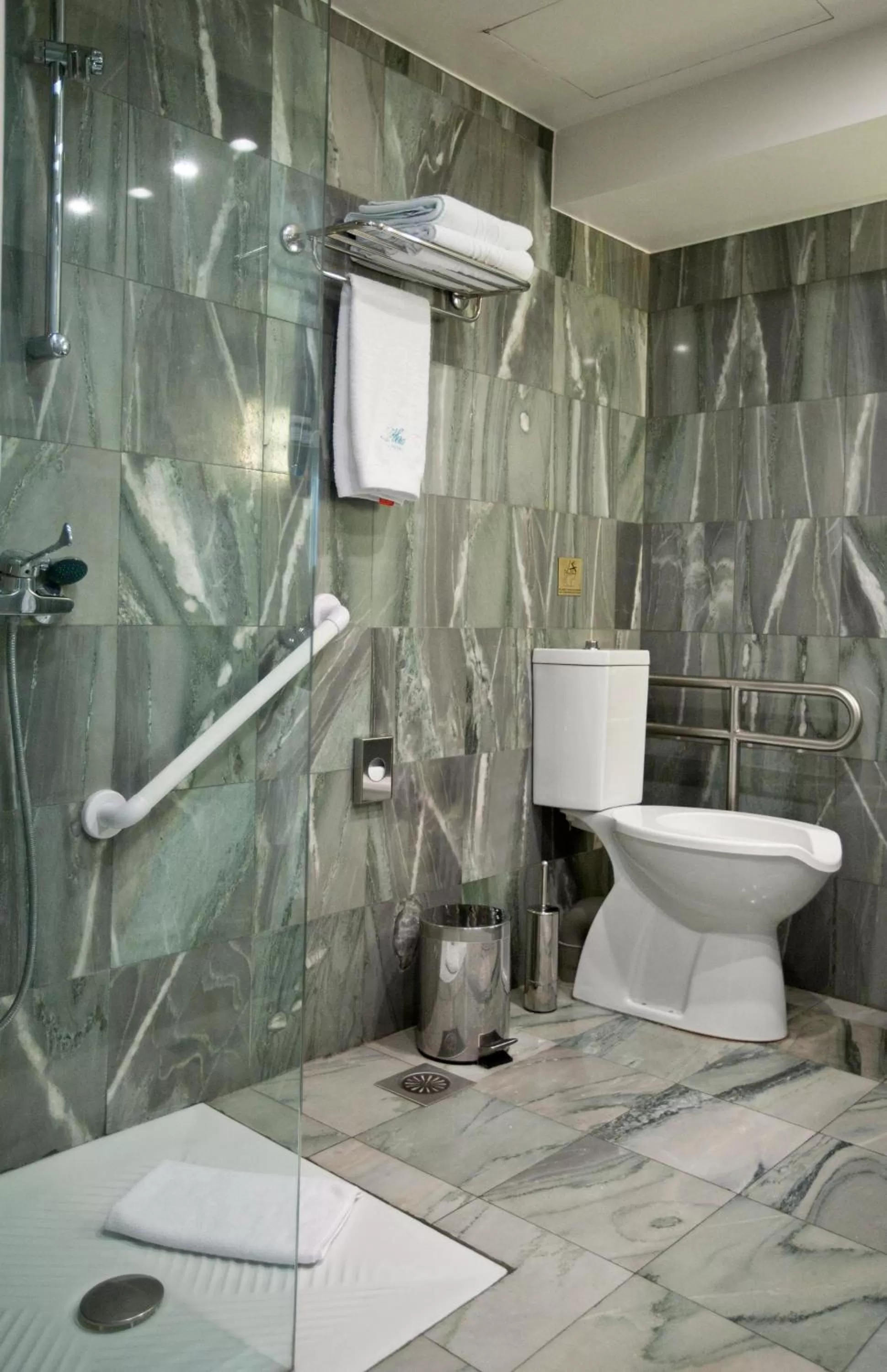 Toilet in Hera Hotel