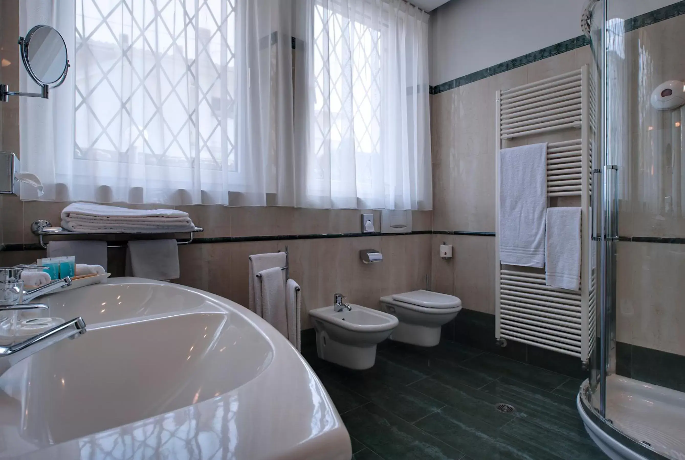 Bathroom in Palace Hotel San Pietro