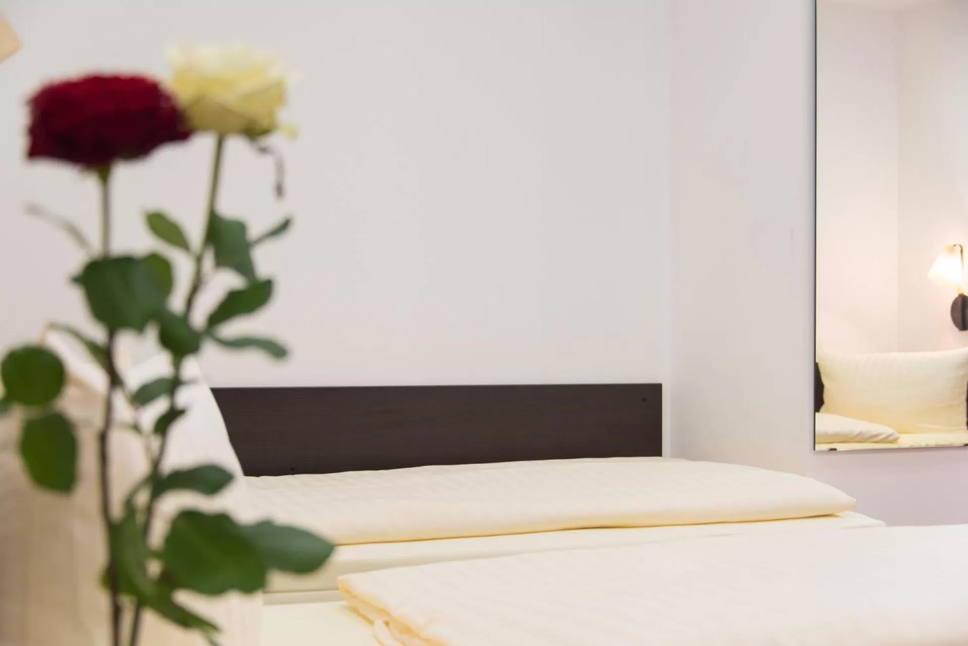 Bed in Hotel Fürstenhof