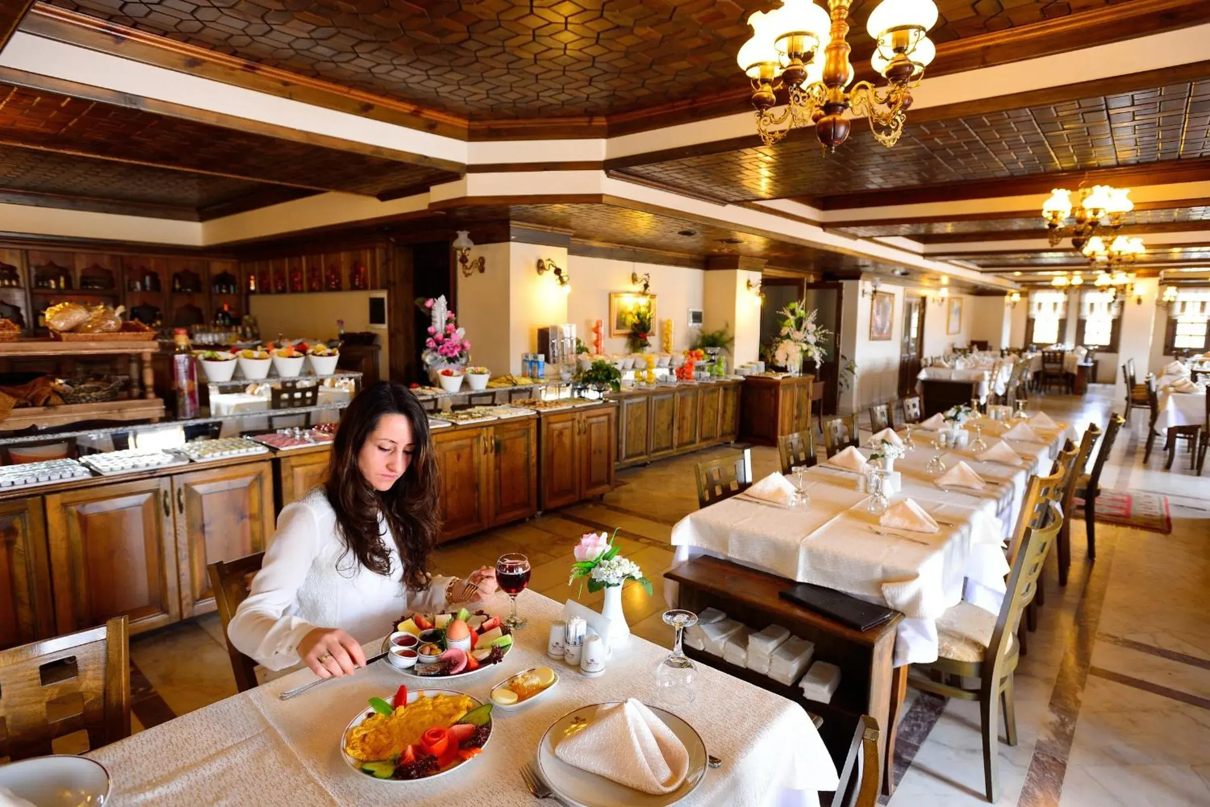 Buffet breakfast, Restaurant/Places to Eat in Baglar Saray Hotel