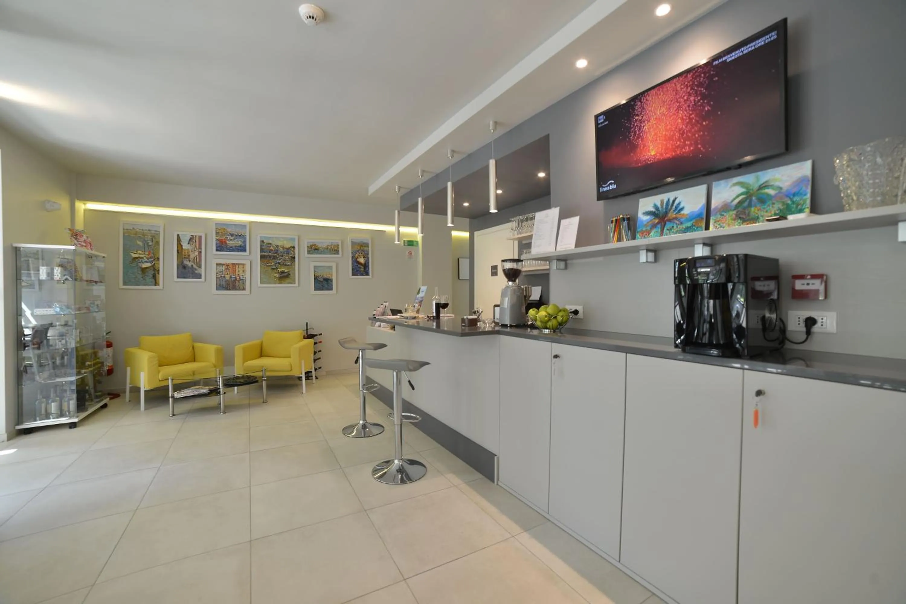 Lobby or reception in Hotel Villa MIKI