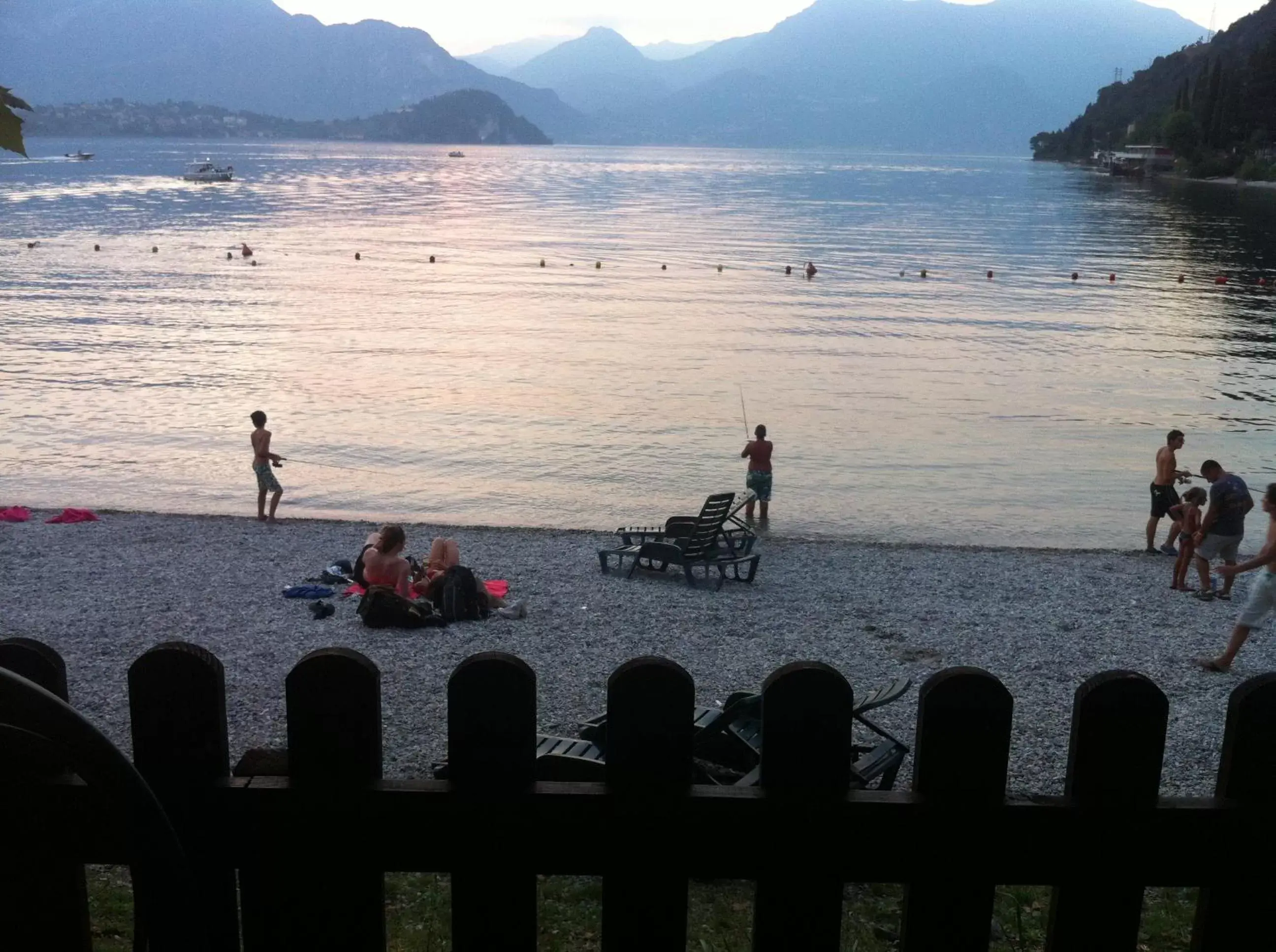 View (from property/room), Beach in B&B Le Ortensie -Lago di Como