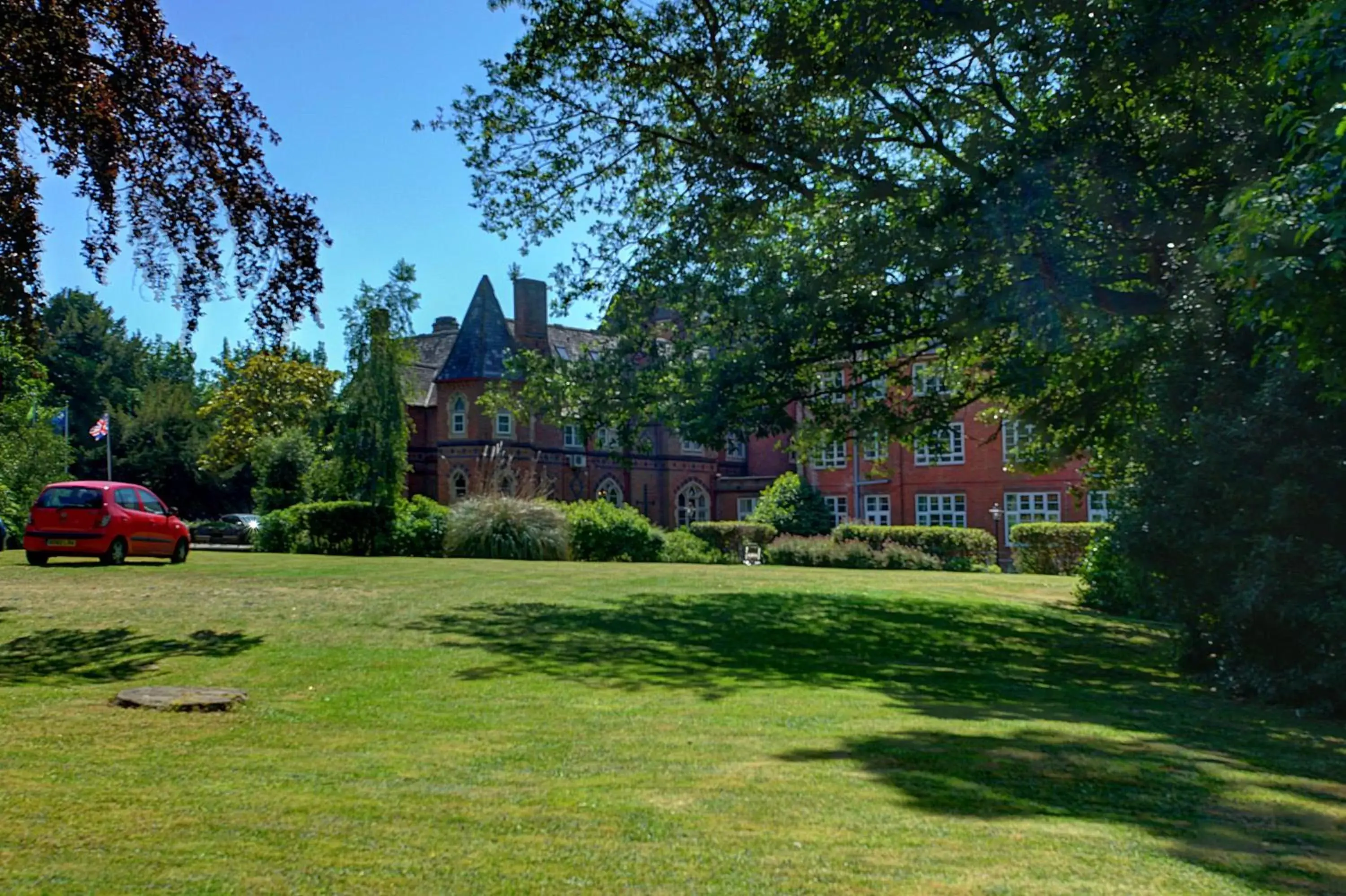 Property building, Garden in Best Western Abbots Barton Hotel