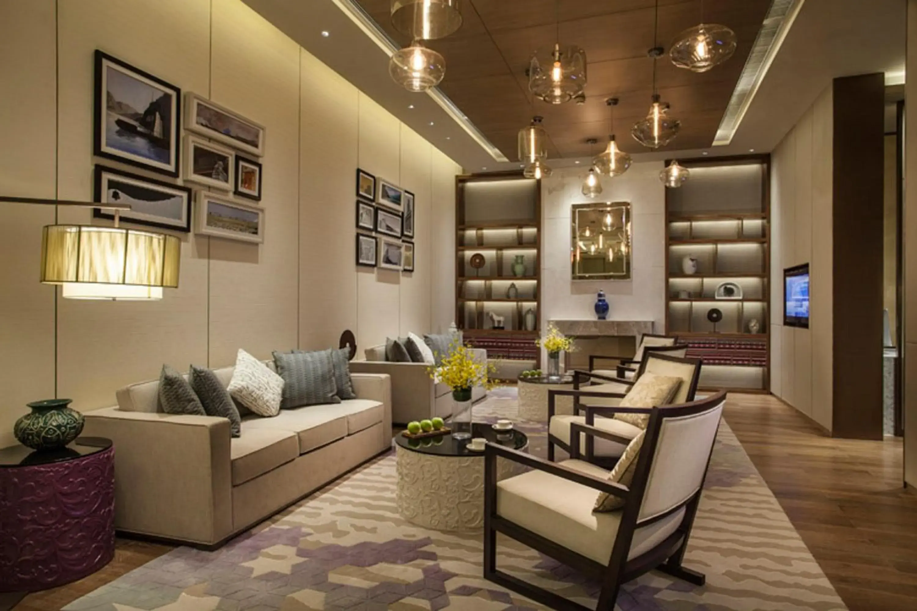 Lobby or reception in Somerset Wusheng Wuhan Lobby or reception in Somerset Wusheng Wuhan