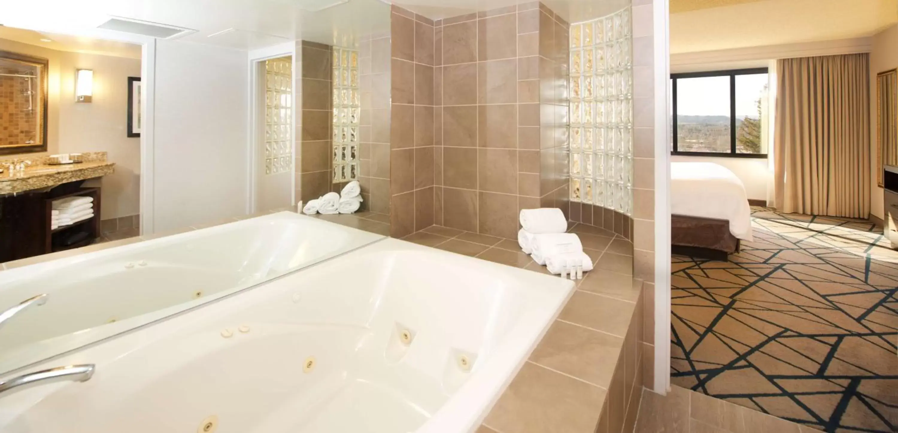 Bathroom in Embassy Suites by Hilton Portland Washington Square