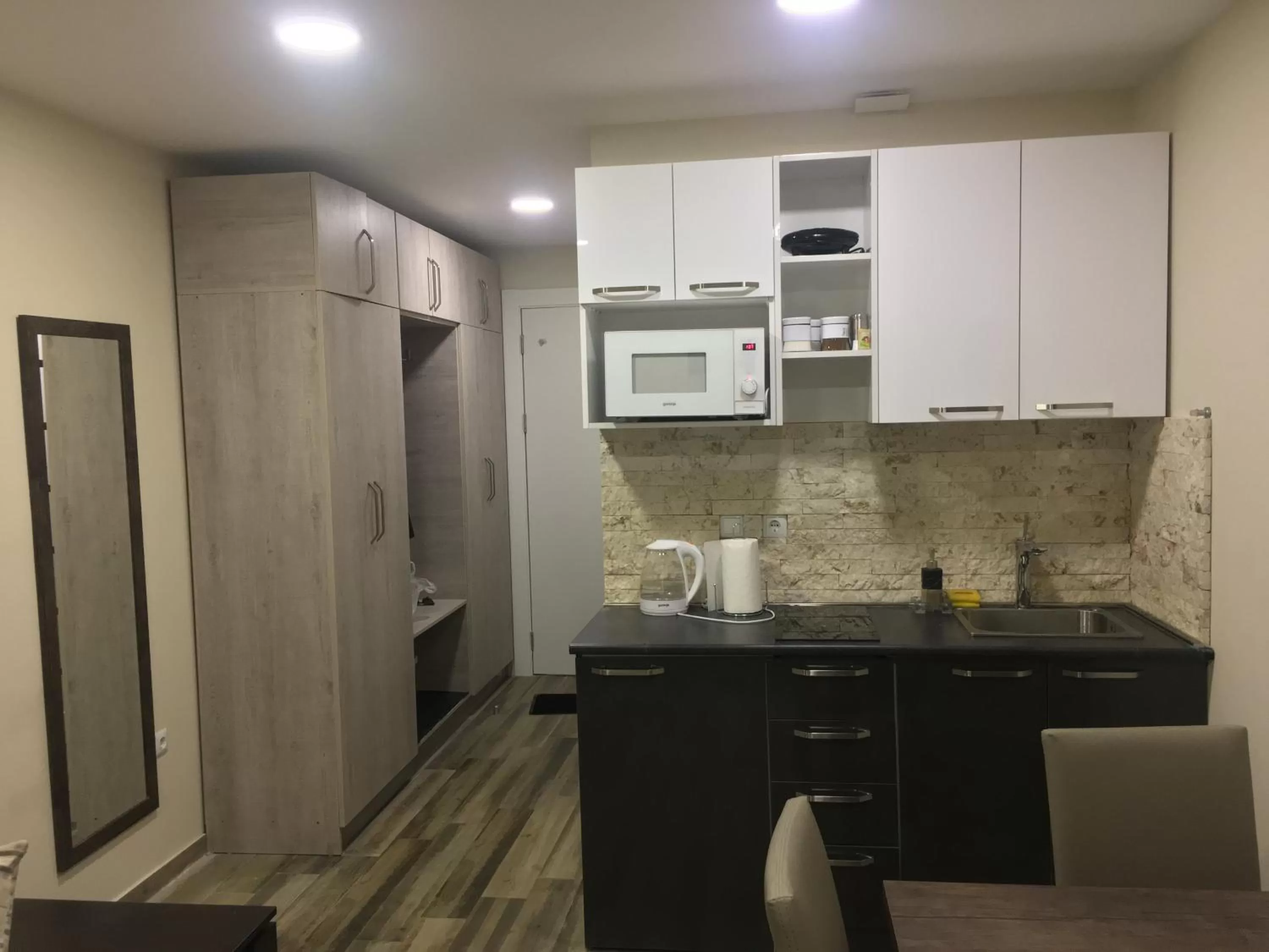 Kitchen or kitchenette in New Gudauri Loft 2 - Mountain Harmony, Quiet & Cosy Place Next to Main Lift