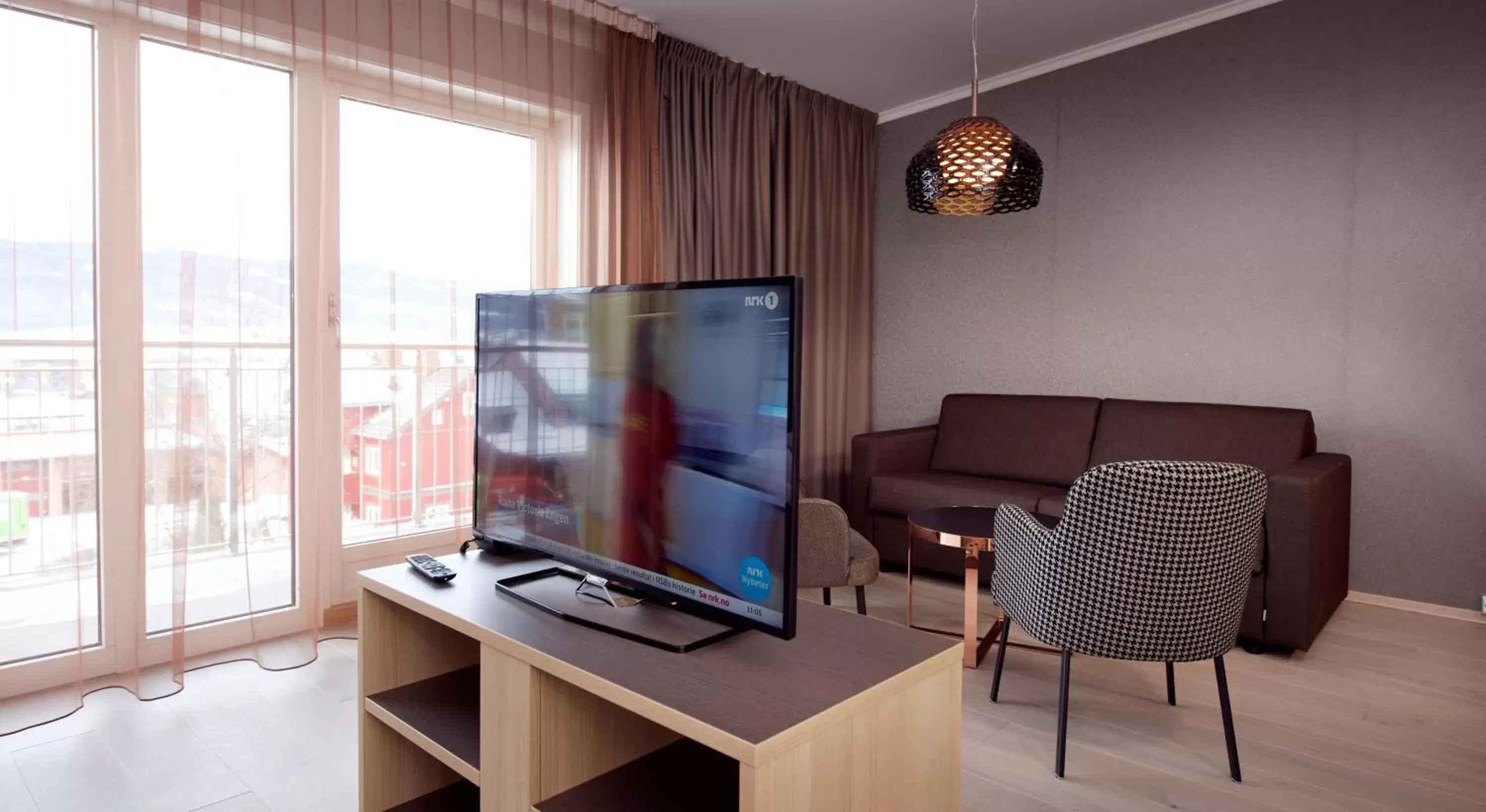 TV and multimedia, TV/Entertainment Center in Clarion Collection Hotel Hammer