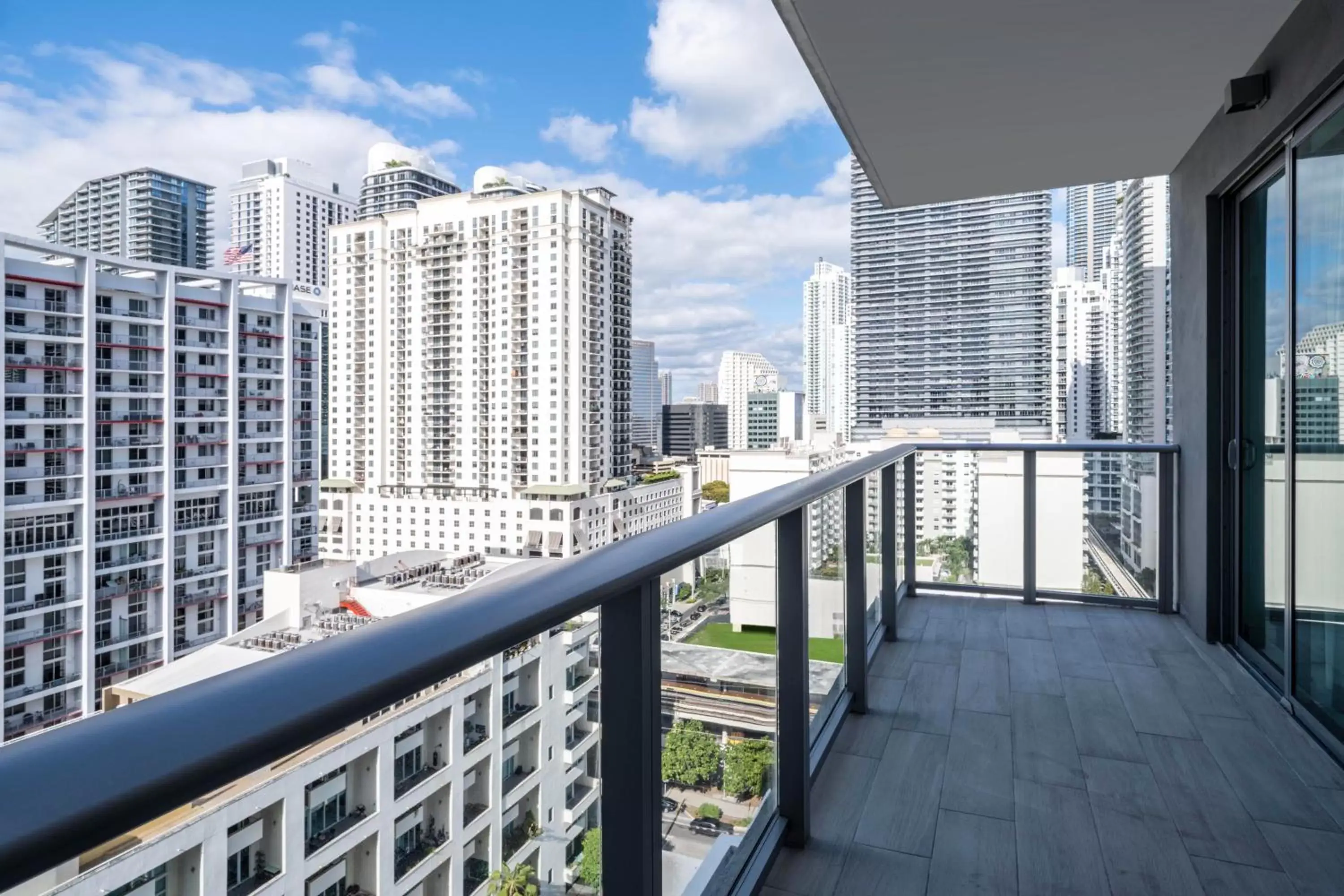 One Bedroom King Suite with ADA  Accessible Shower - Sofa Bed and BalconyNon-Smoking in Atwell Suites - Miami Brickell, an IHG Hotel