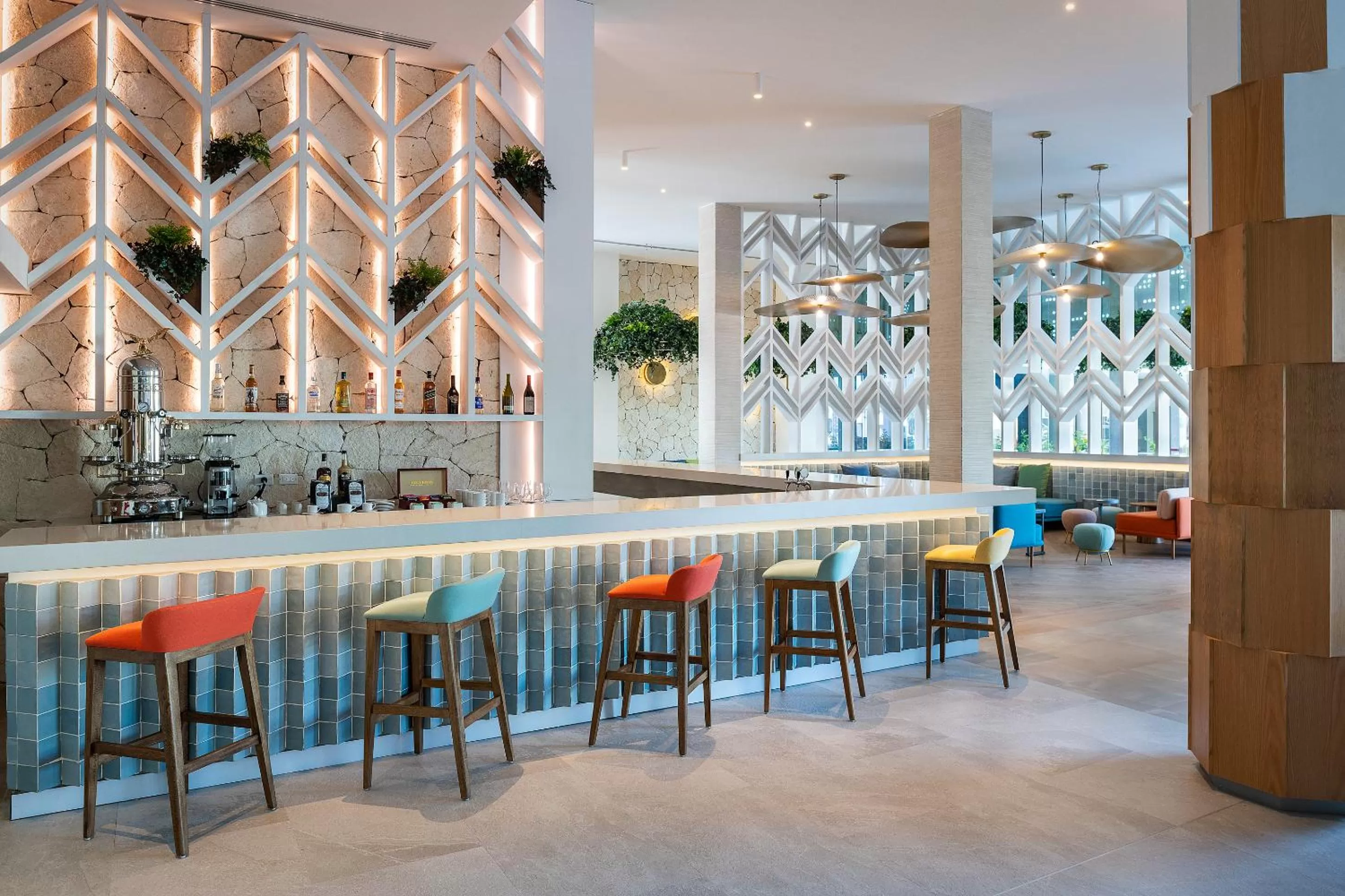 Lounge or bar in Catalonia Grand Costa Mujeres All Suites & Spa - All Inclusive