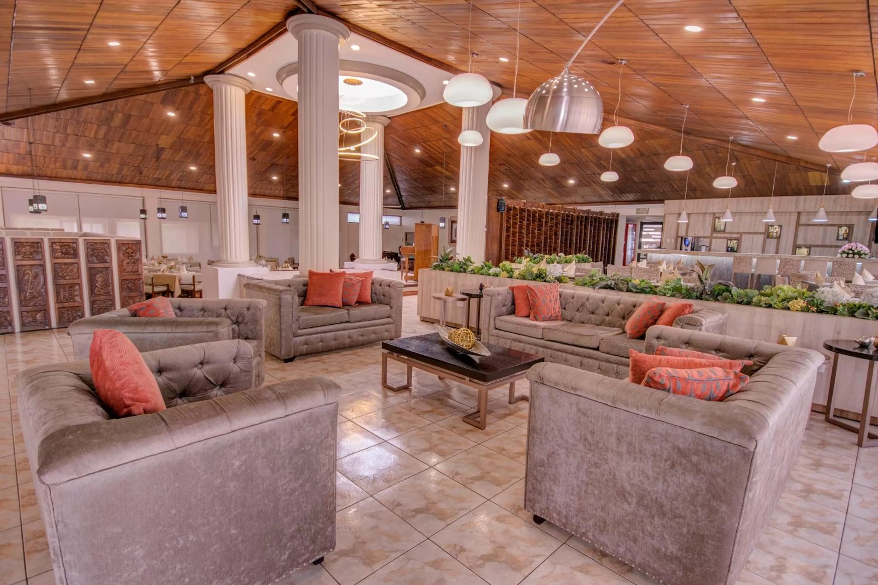 Lobby or reception in Hotel Ajavi