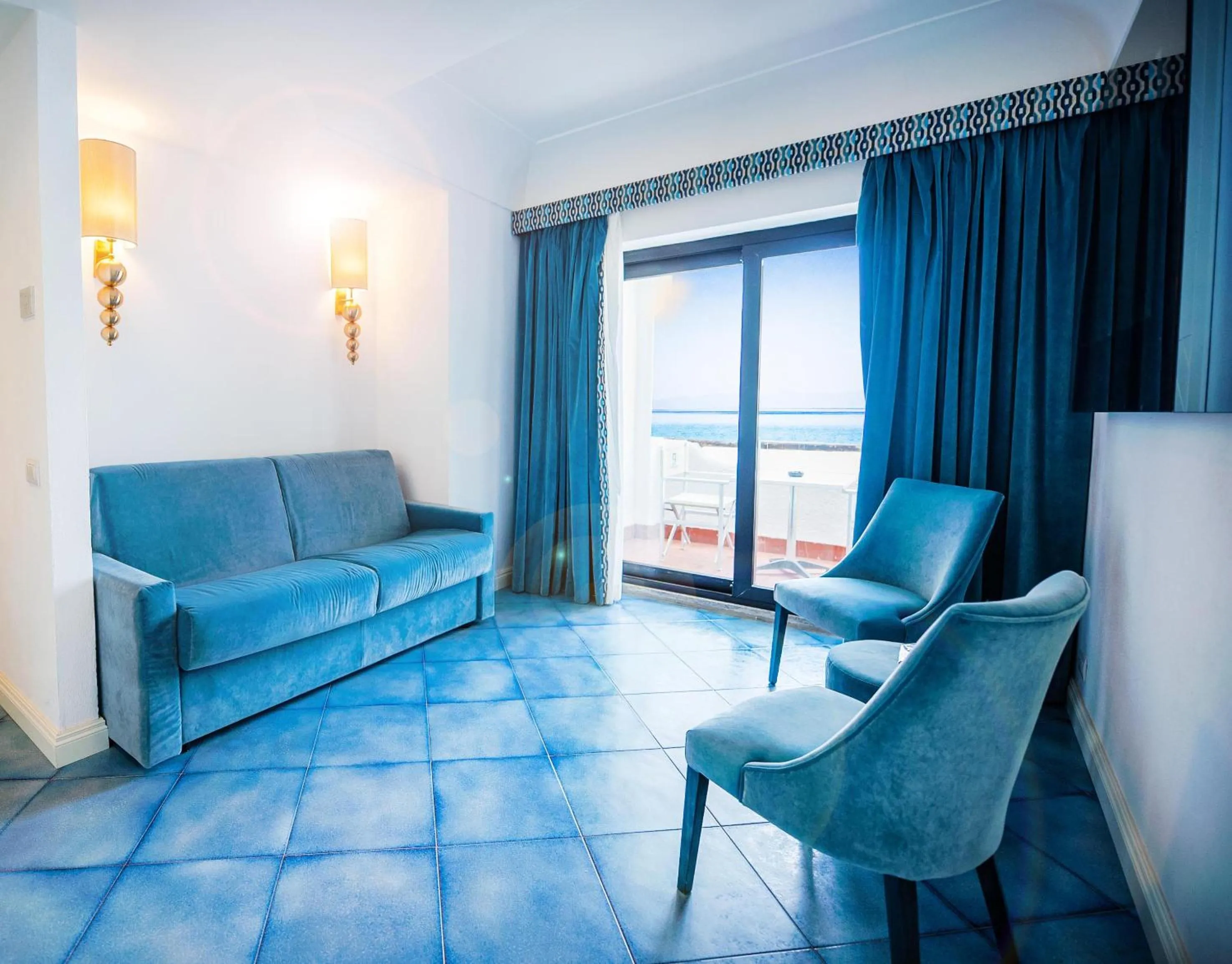 Balcony/Terrace in Hotel Oasi Di Kufra