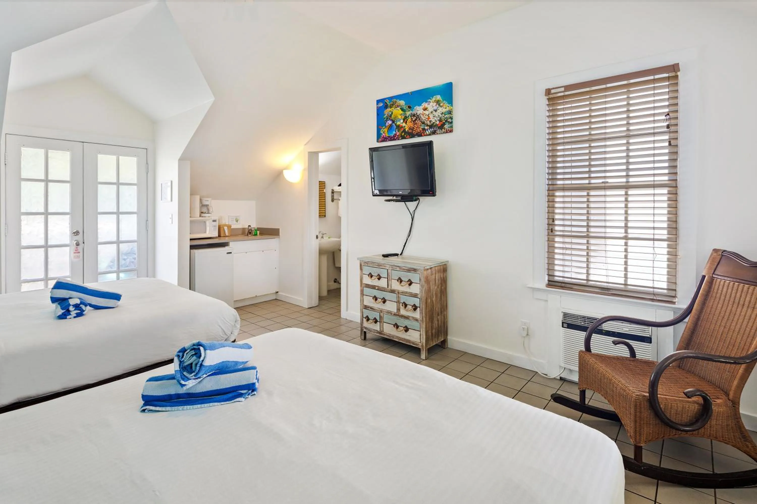 Bed in Wicker Guesthouse