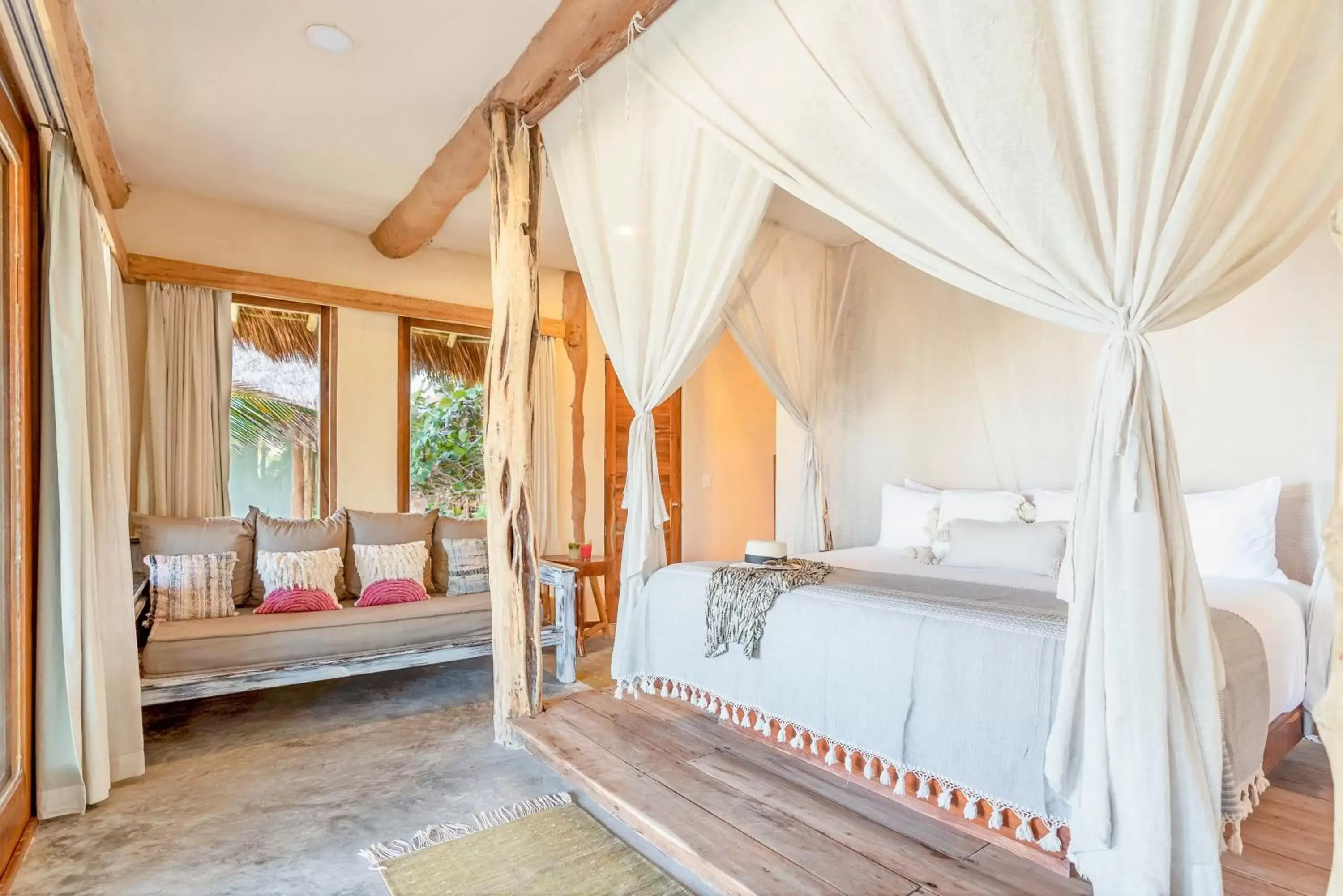 Bed in Ahau Tulum