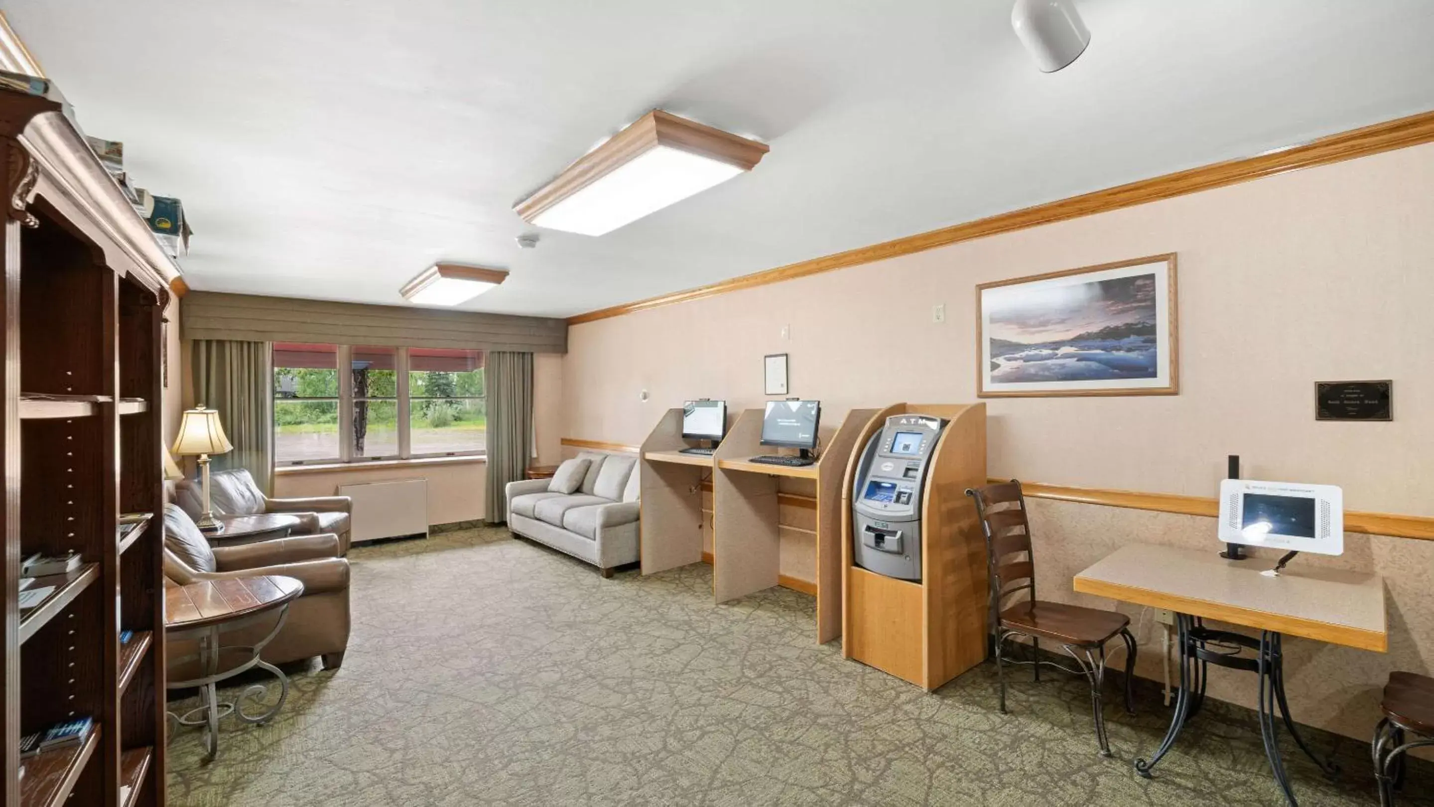 Lobby or reception in Clarion Hotel & Suites Fairbanks near Ft. Wainwright