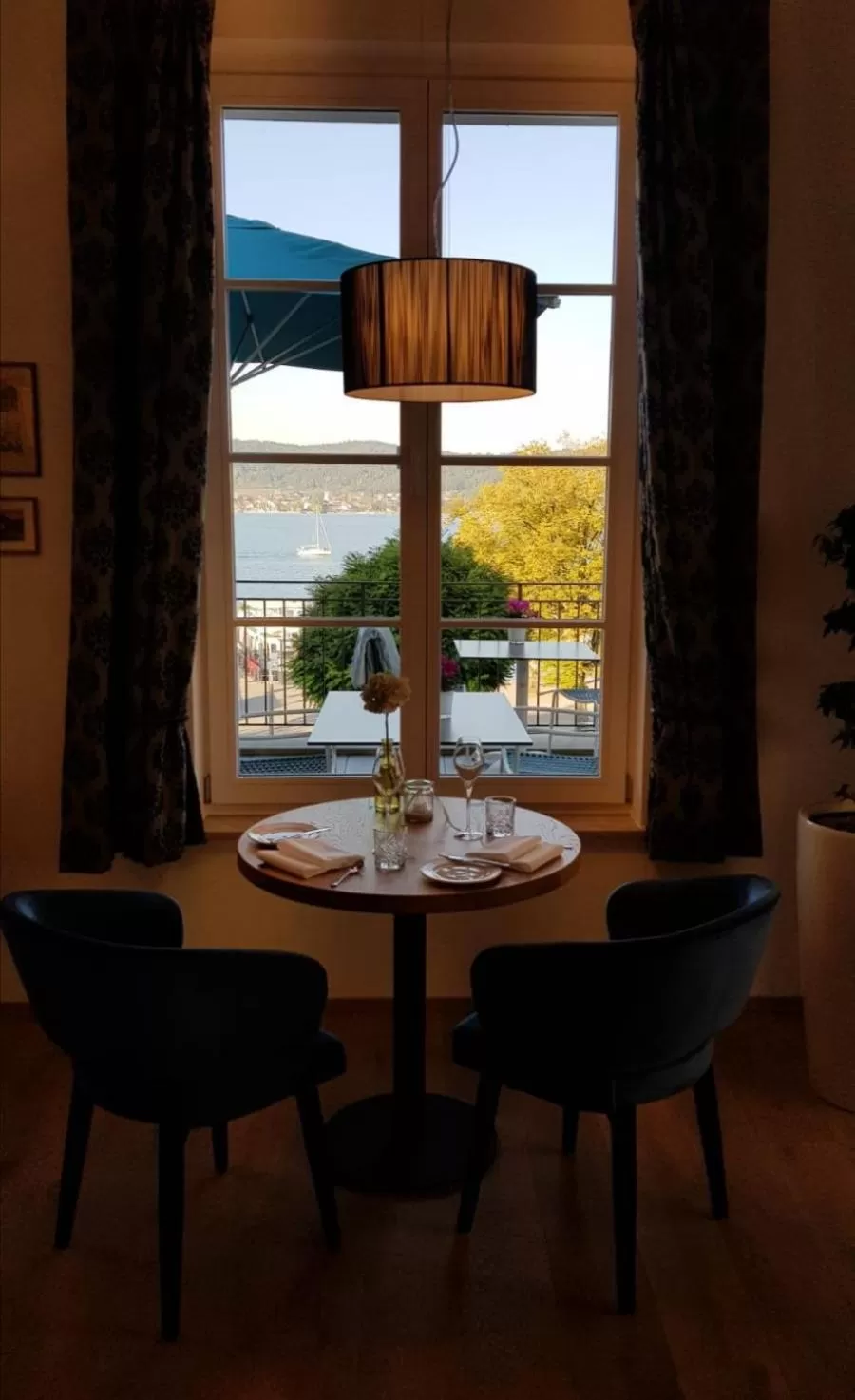 Decorative detail in Seehotel Villa Linde