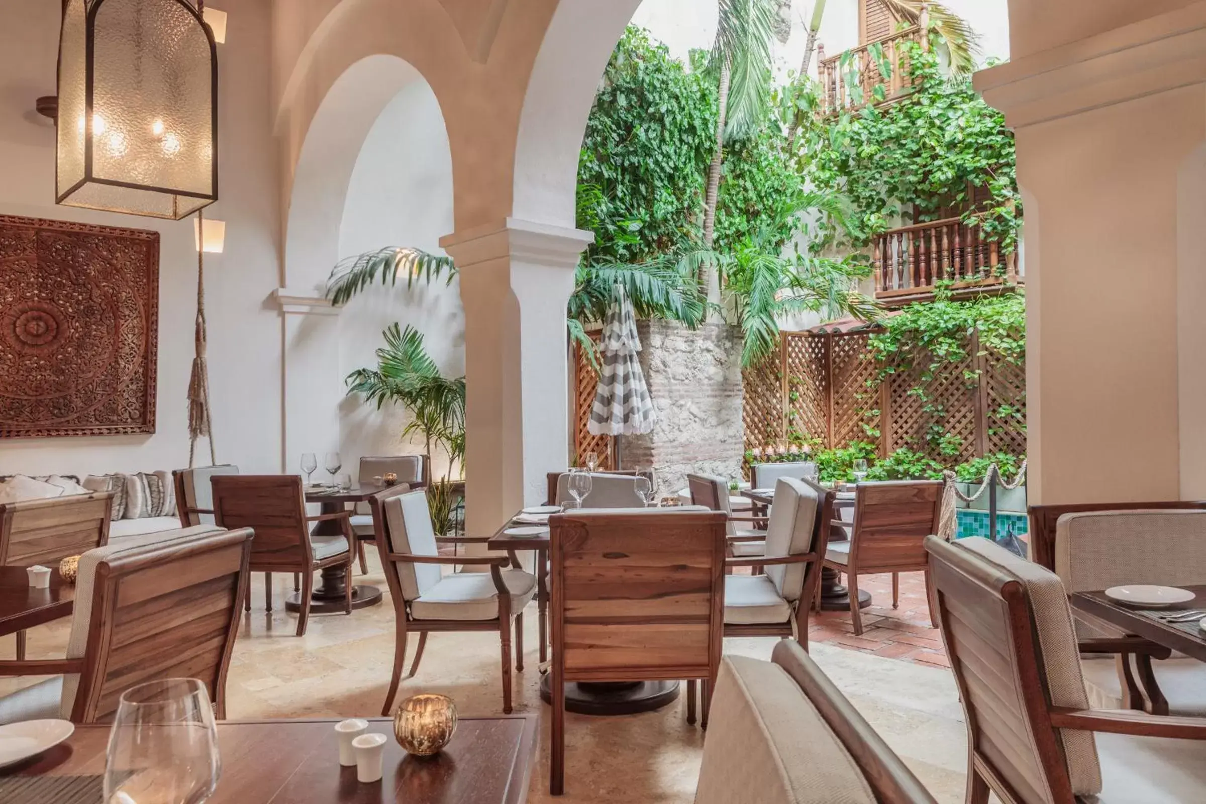 Restaurant/Places to Eat in Hotel Casa San Agustin