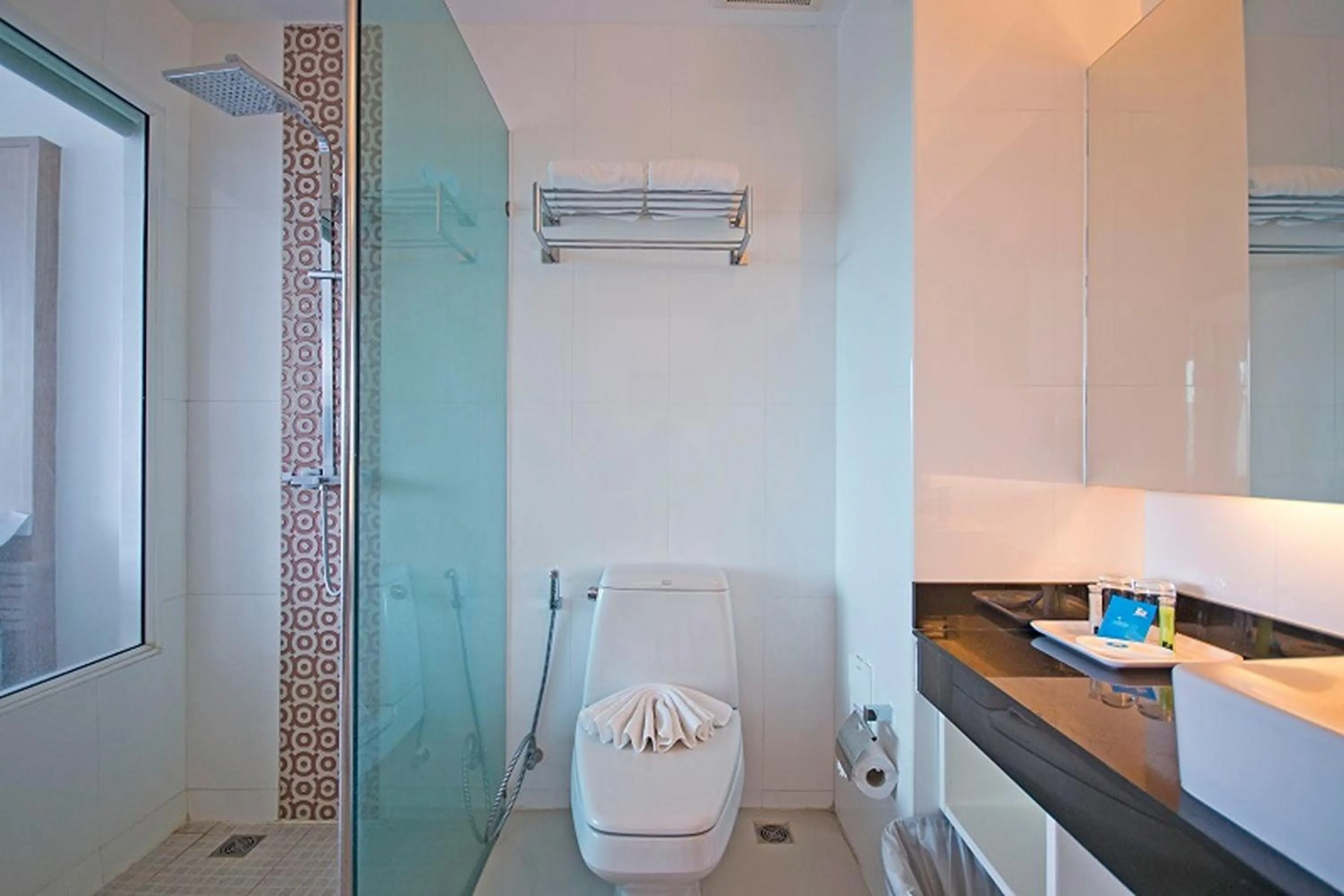 Bathroom in The Par Phuket SHA Plus