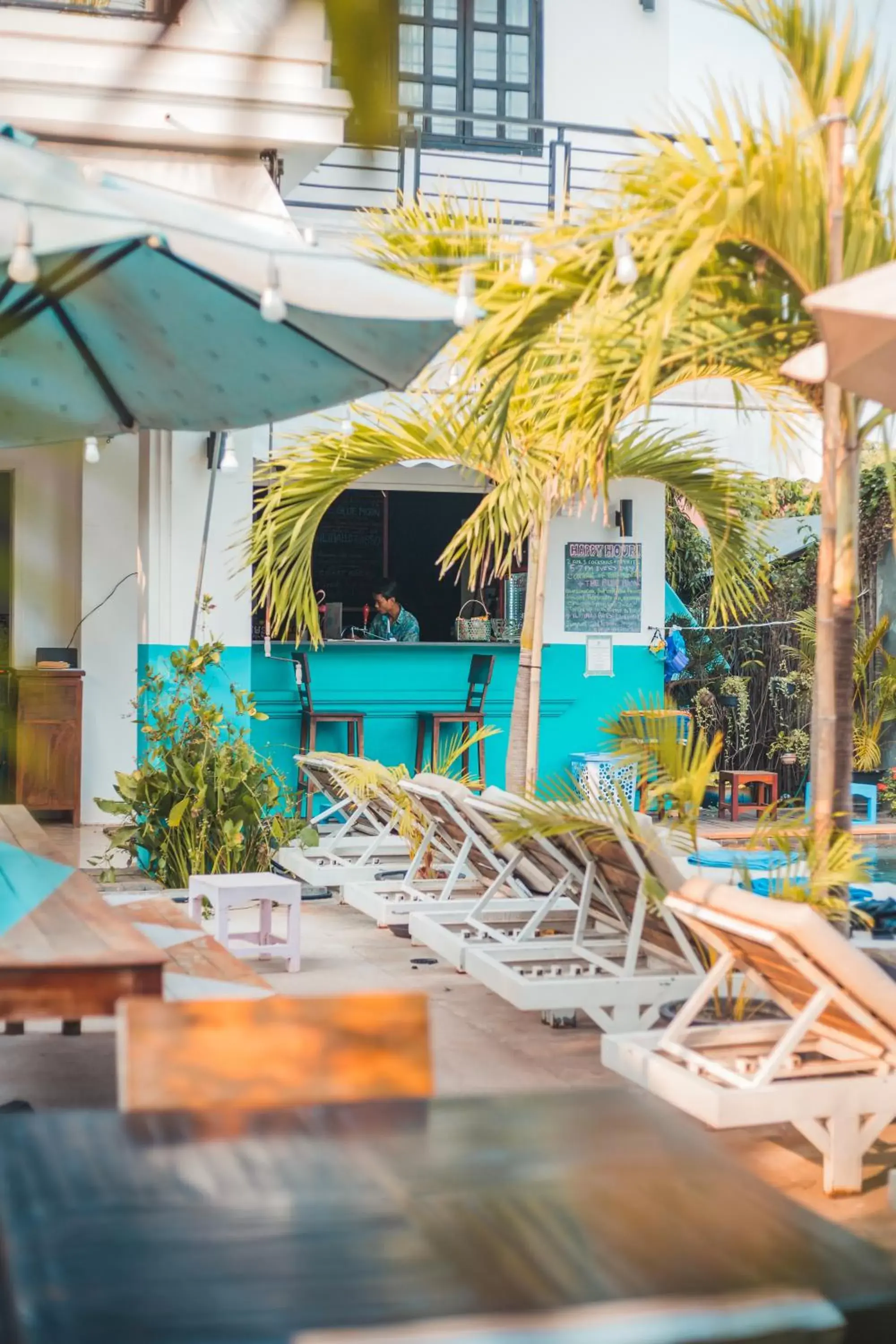 Patio in Baby Elephant Boutique Hotel