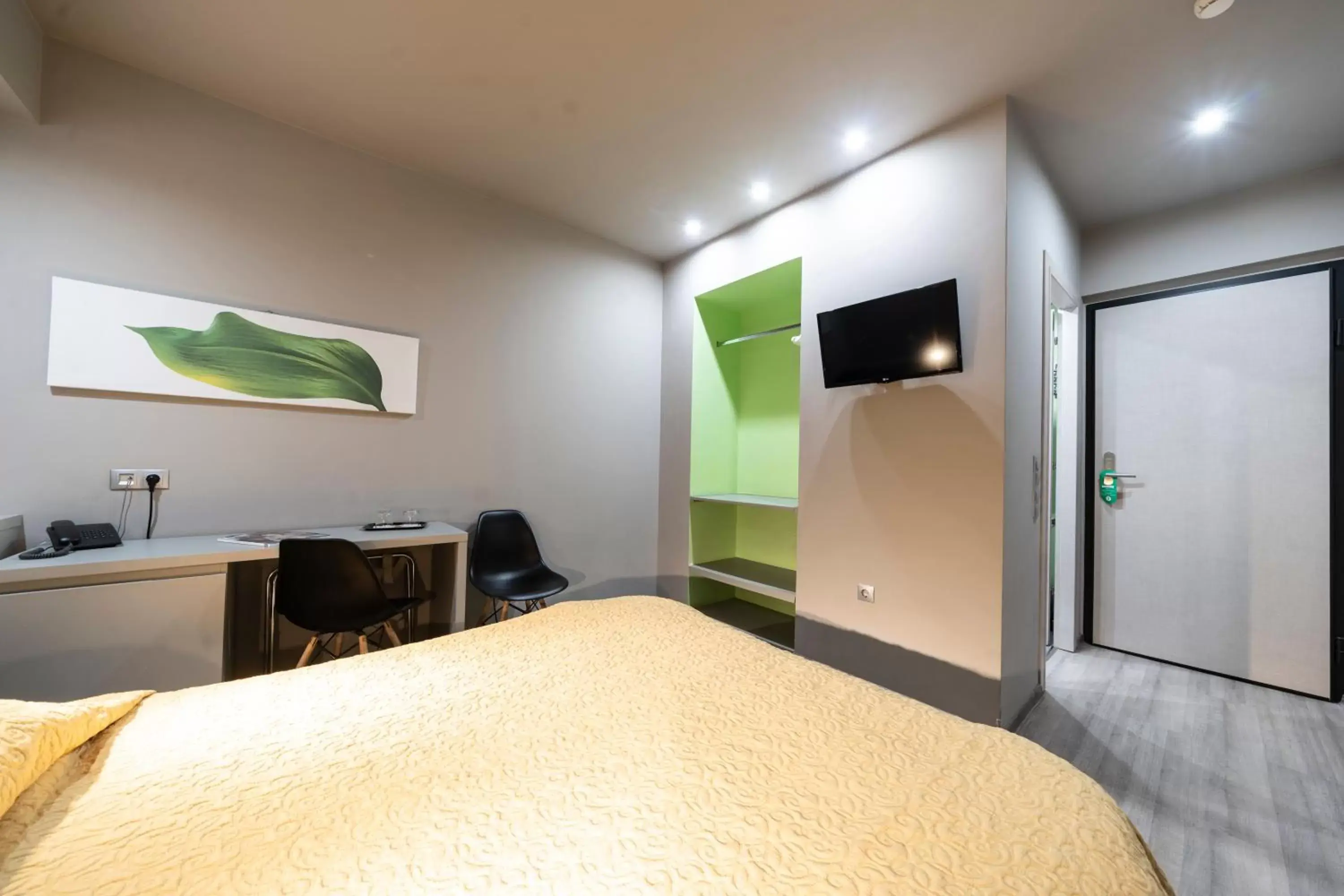 Bed in Vergina Hotel Bed in Vergina Hotel