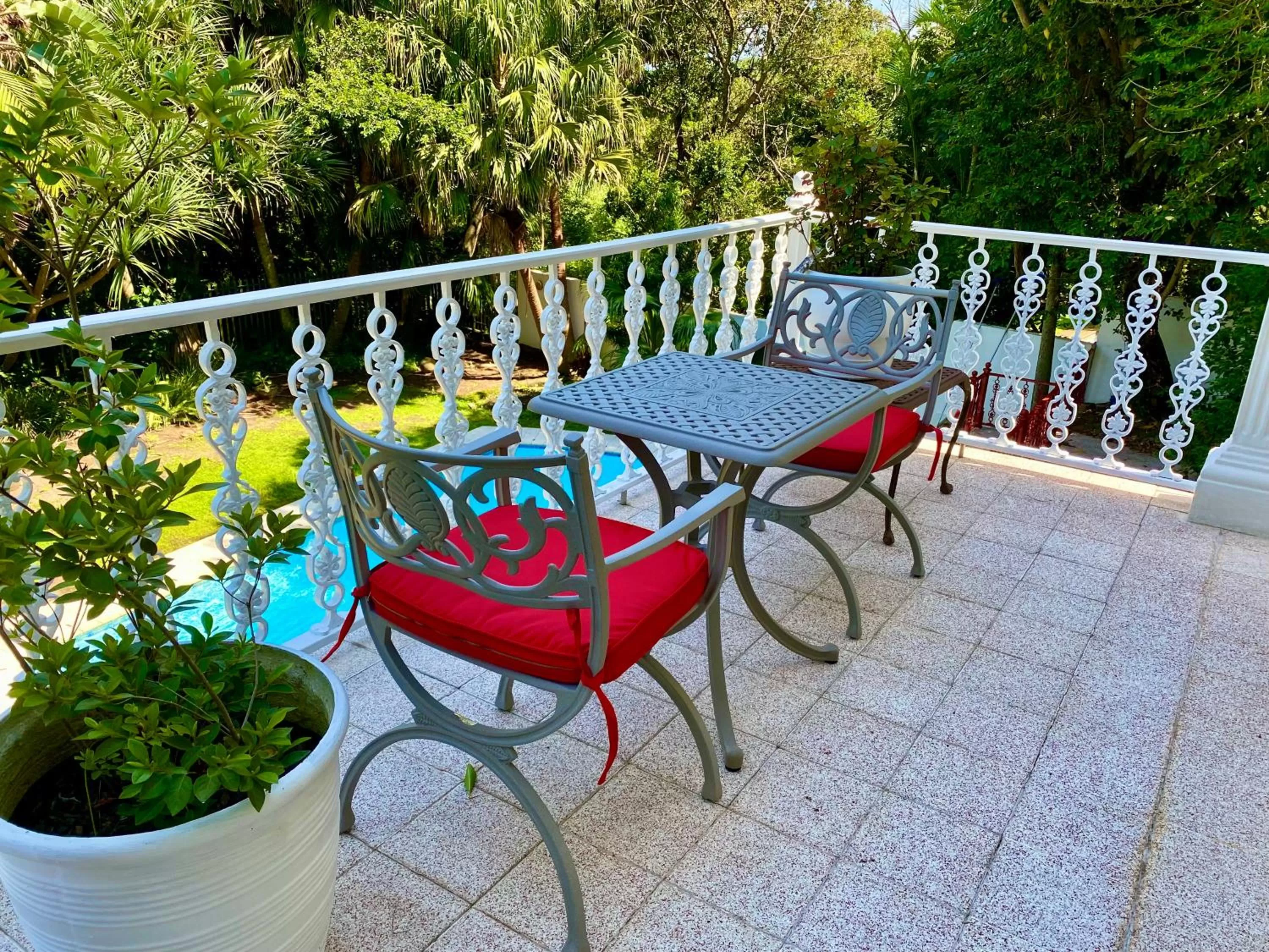 Patio in The Whitehouse Bed and Breakfast