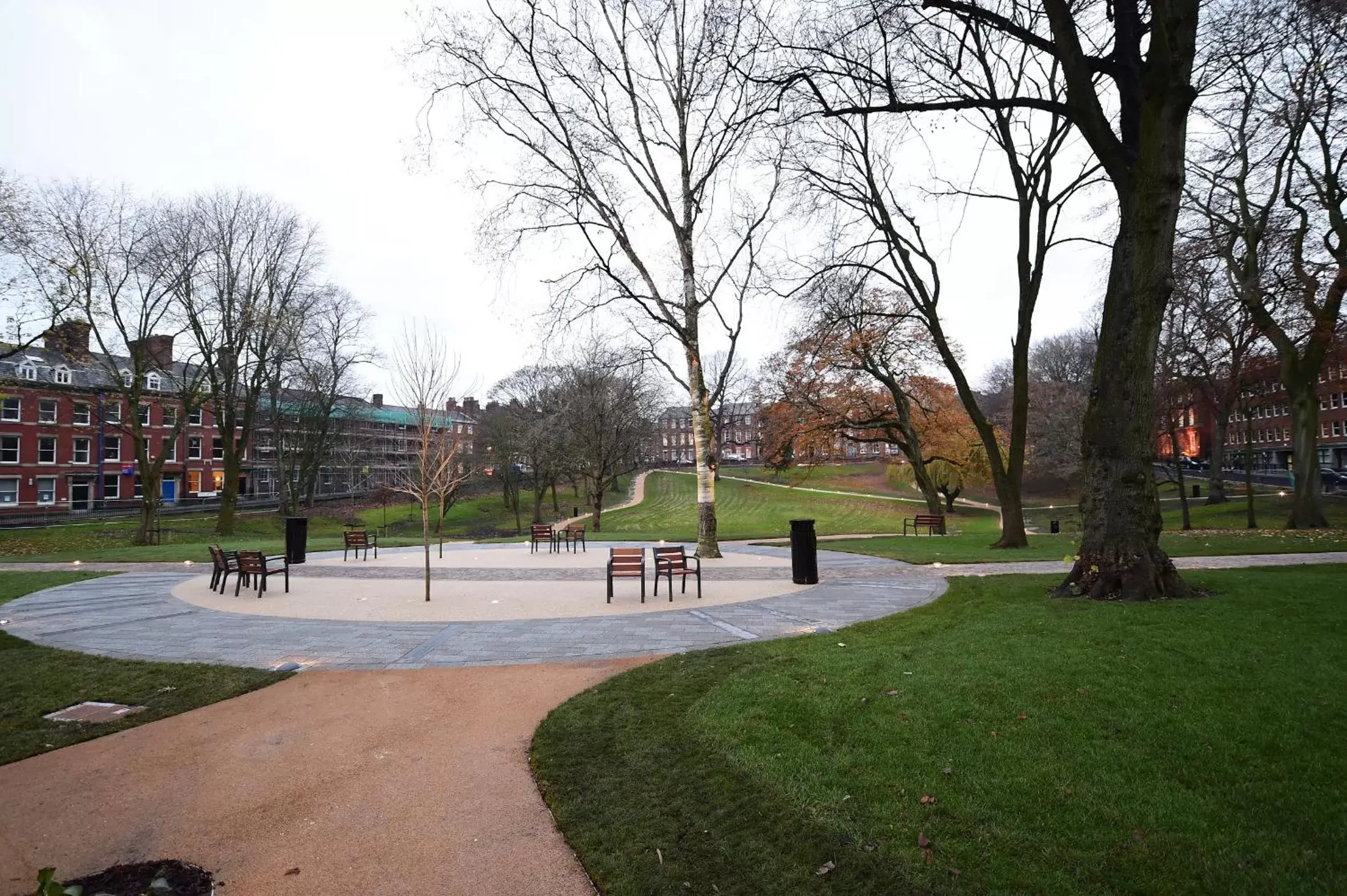 Garden in Winckley Square Residences