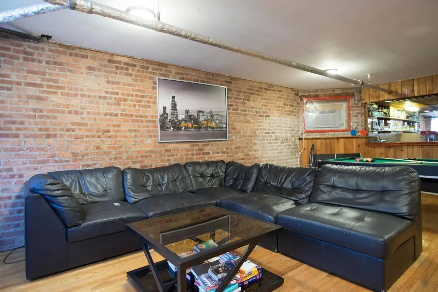 Living room, Seating Area in Wrigley Hostel