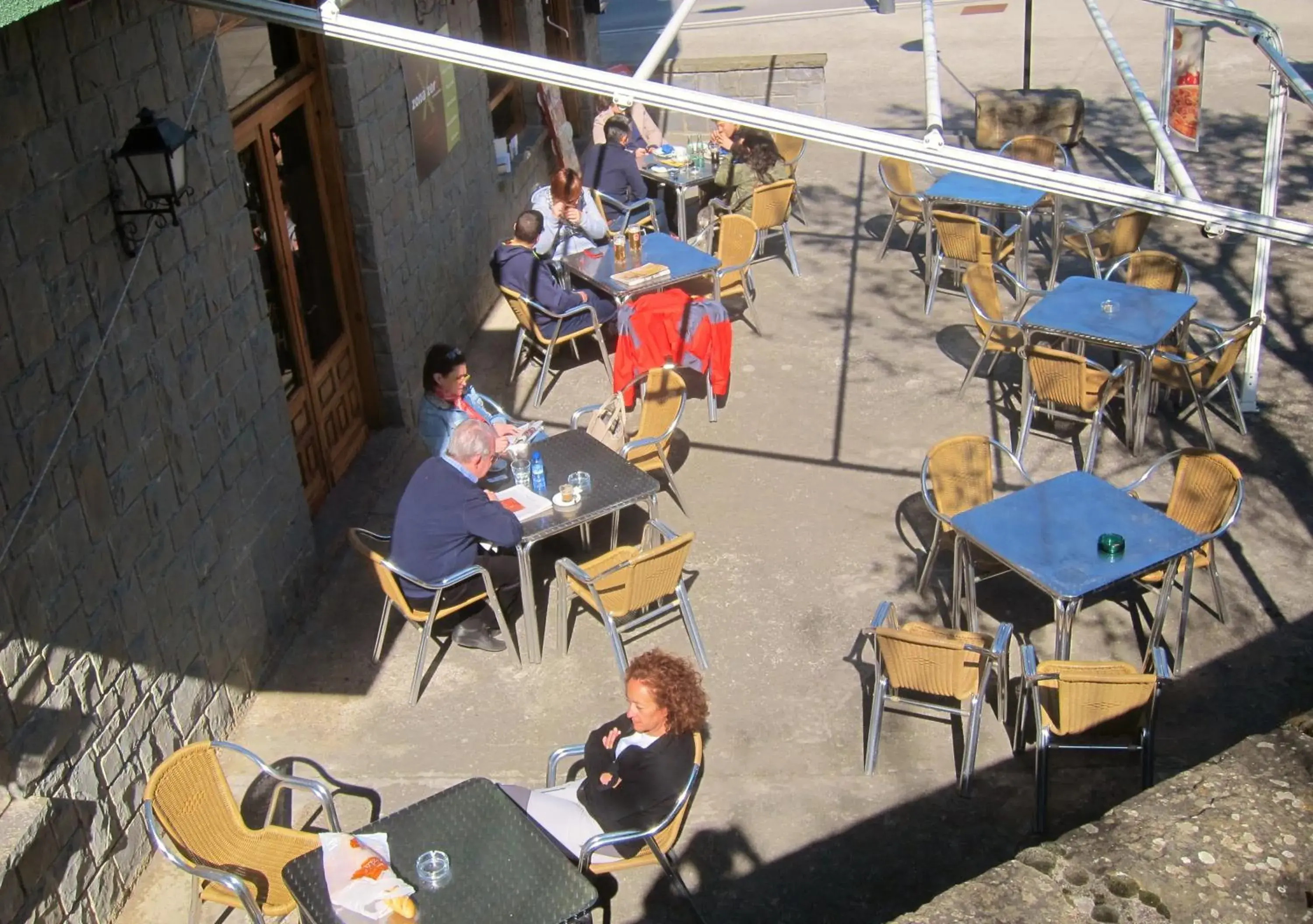 Balcony/Terrace, Restaurant/Places to Eat in Hotel Meson de LAinsa