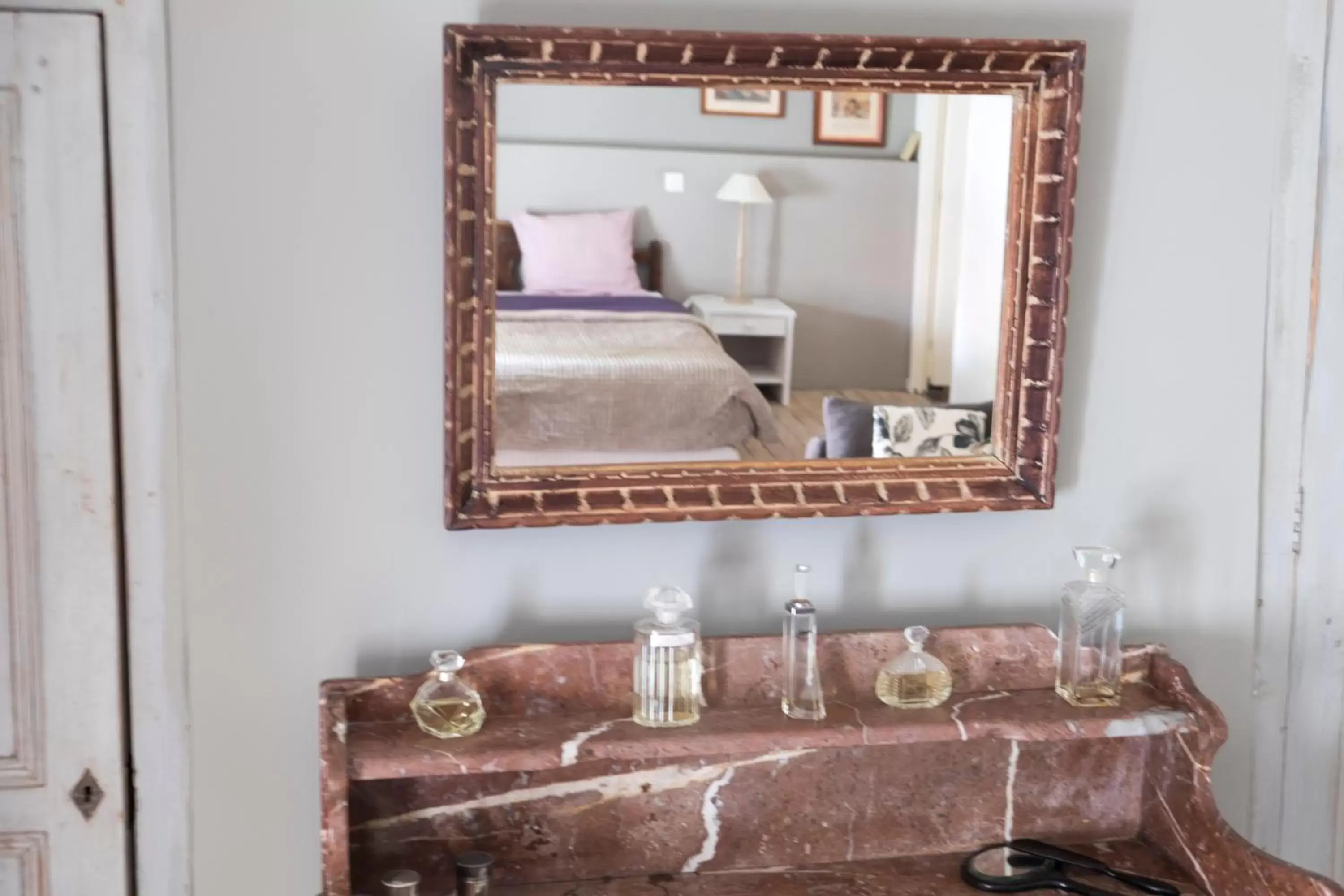 Bedroom, Bathroom in Domaine Castell de Blés